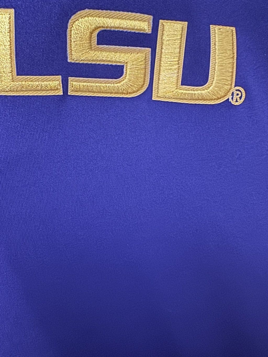 Antigua LSU Long Sleeve Polo Antigua Men's Sz XL Purple Size US XL / EU 56 / 4 - 4 Thumbnail