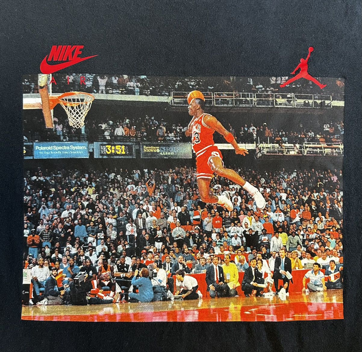 Jordan Brand × Nike Jordan Free Throw Line dunk Tee Black XL Size US XL / EU 56 / 4 - 2 Thumbnail