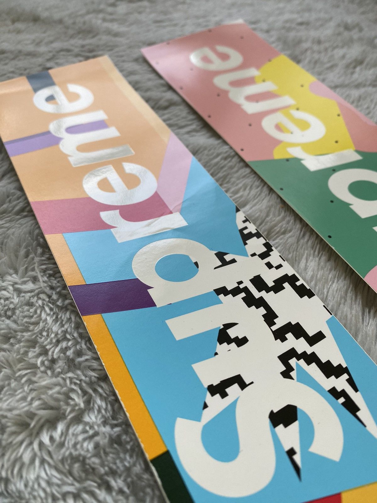 Supreme Supreme mendeni box logo sticker set of 2 authentic Size ONE SIZE - 6 Thumbnail