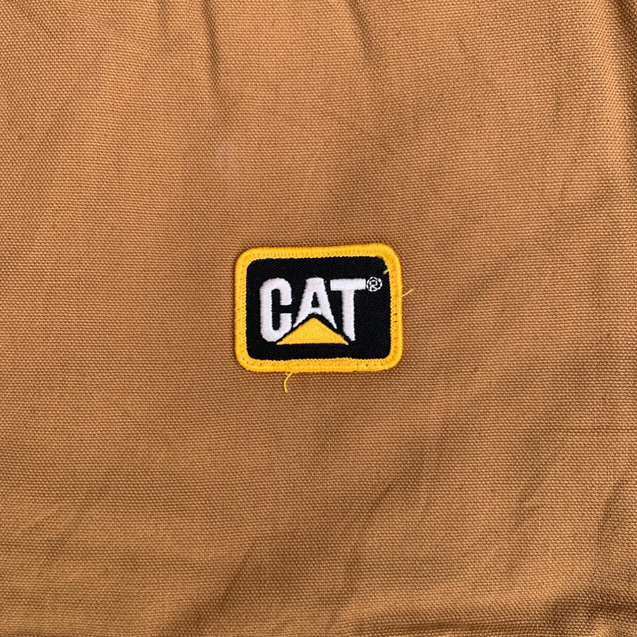 Caterpillar × Vintage VTG Work Jacket Caterpillar Duck Canvas Size US L / EU 52-54 / 3 - 4 Thumbnail