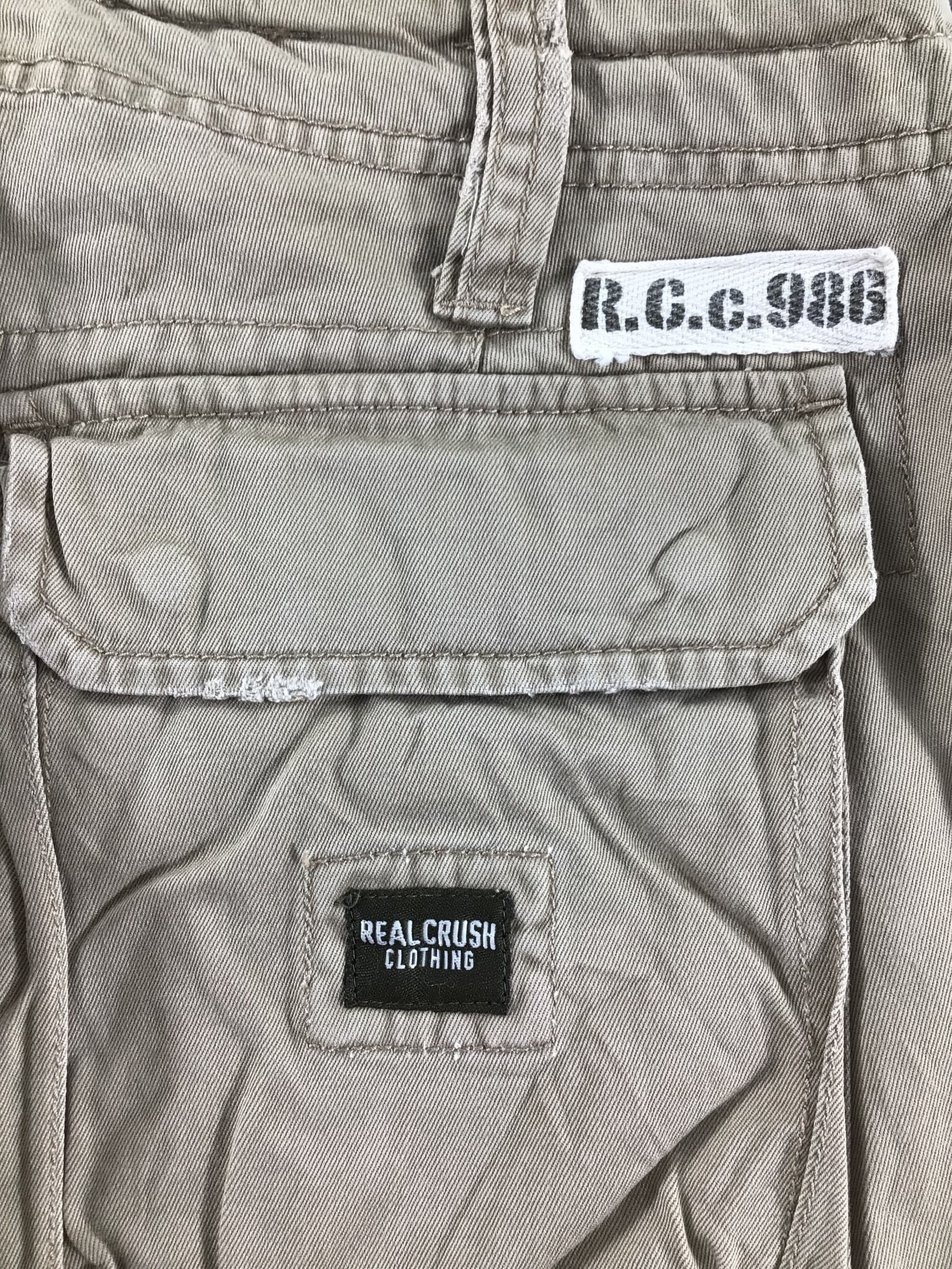 Japanese Brand Real Crush Japanese Multi Pocket Cargo Pant-J122 Size US 31 - 5 Thumbnail
