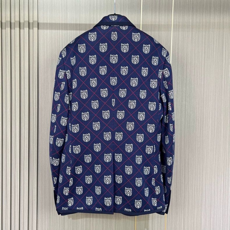 Gucci Gucci Tiger head full seal suit 2502-Nextarrow Size 46R - 2 Thumbnail