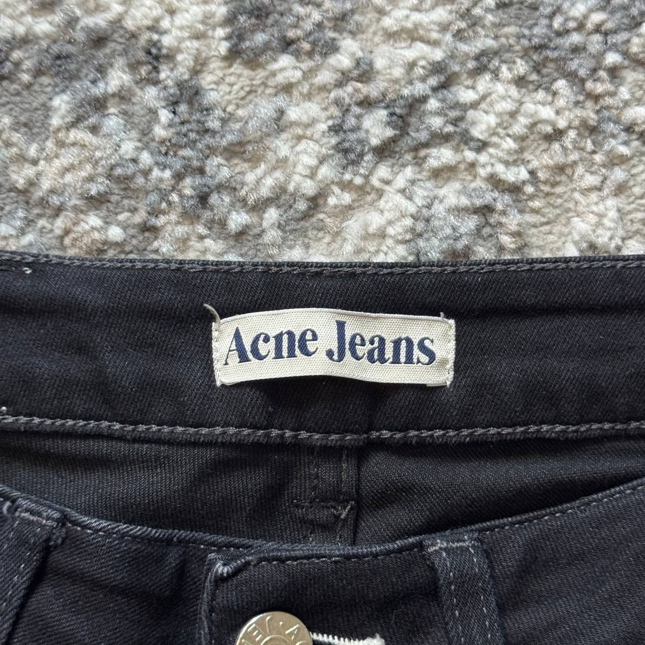 Acne Studios Acne Studios Washed Stretch Hex Triumph Slim Dark Jeans Size 28" / US 6 / IT 42 - 5 Thumbnail