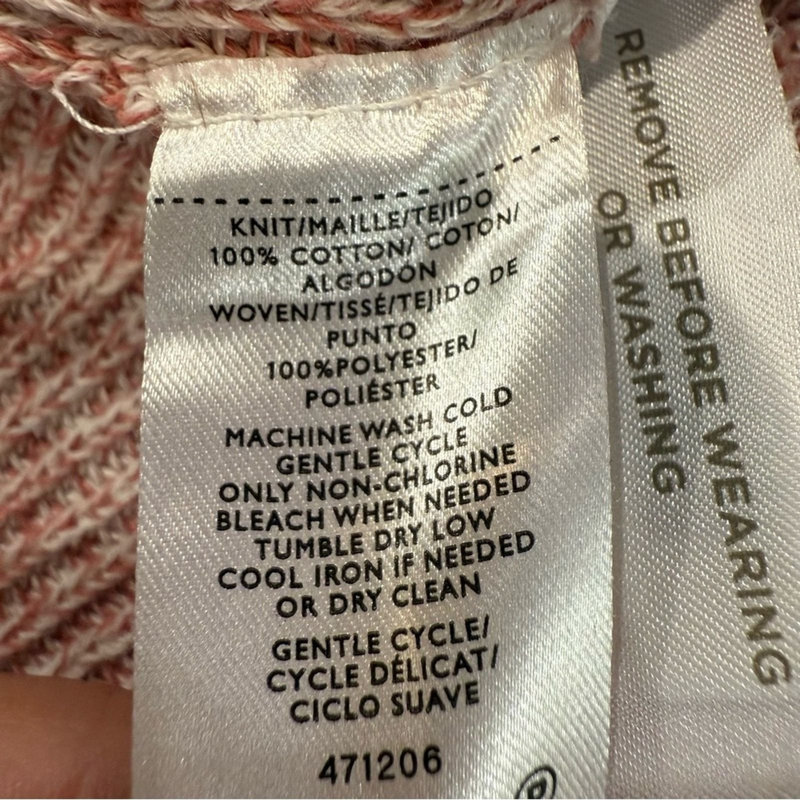 Loft Loft Knit Sweater Keyhole Tie-Back Bow Detail Womens Large Size L / US 10 / IT 46 - 6 Thumbnail