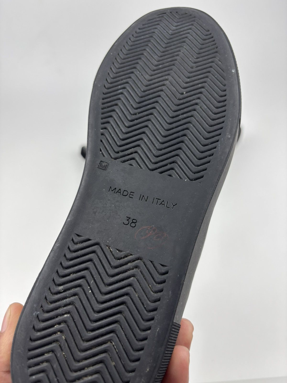 Ann Demeulemeester Ann Demeulemeester Hi-top Canvas Sneaker Size US 7.5 / IT 37.5 - 10 Thumbnail