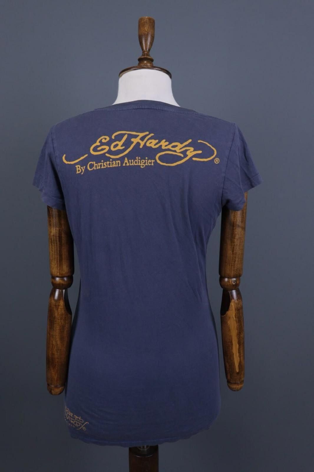 Ed Hardy Ed Hardy by Christian Audigier Blue Tunic Shirt Size M Size M / US 6-8 / IT 42-44 - 7 Thumbnail