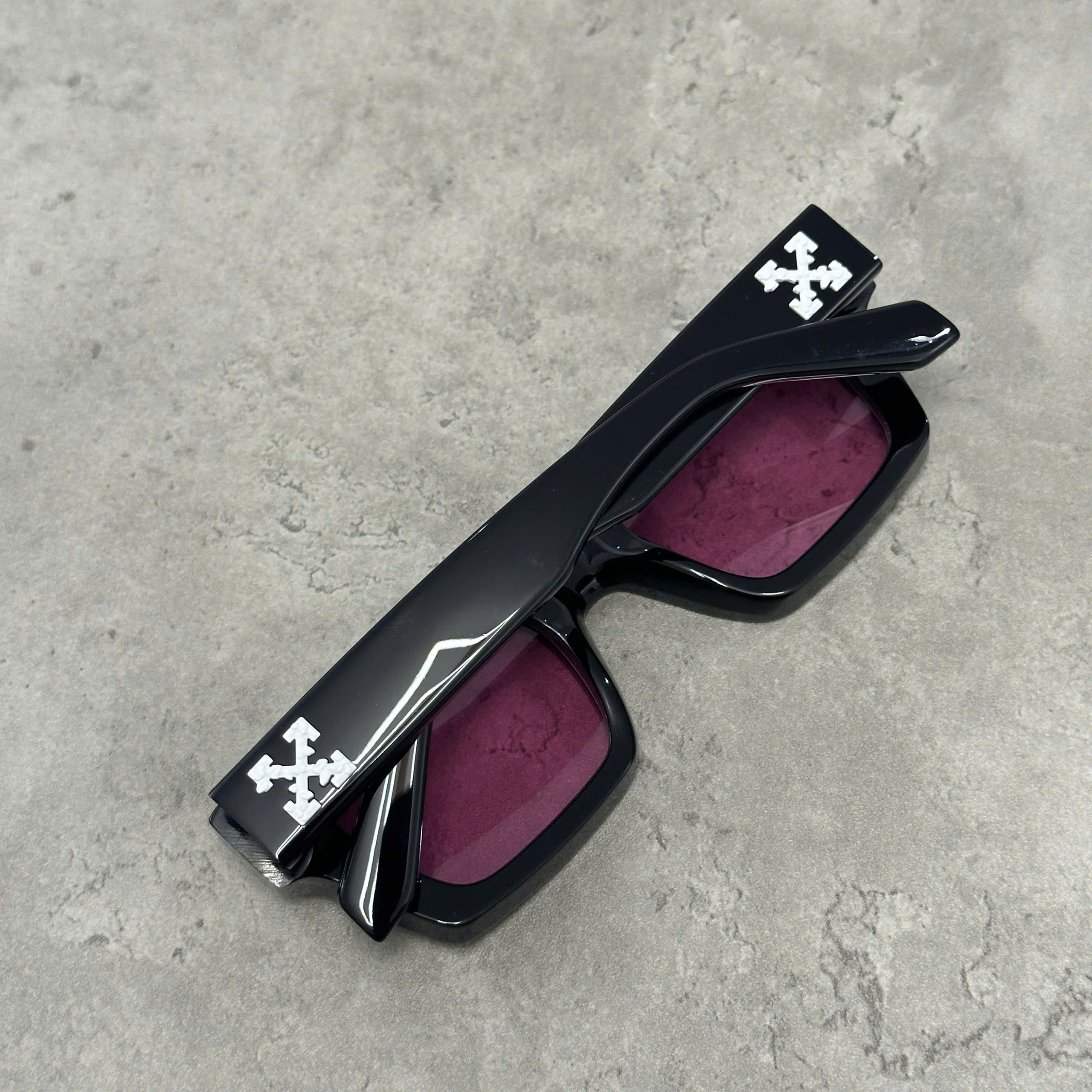 Off-White OFF WHITE Virgil Sunglasses BLACK/PINK Size ONE SIZE - 3 Thumbnail