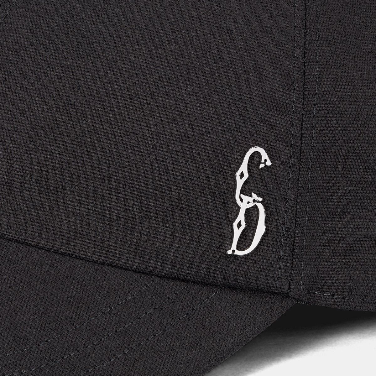 Dior o1w1db11024 Size: OS / Cd Interlaced Baseball Cap in Black Size ONE SIZE - 6 Thumbnail