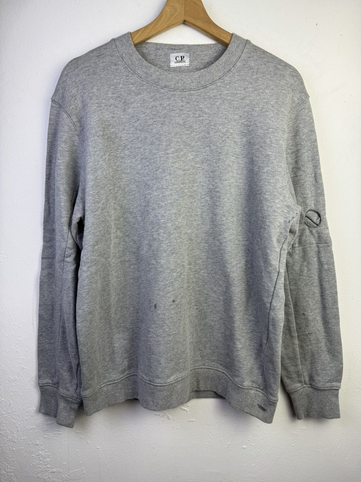 C.P. Company CP. Company Goggle Logo Crewneck Sweater Size US M / EU 48-50 / 2 - 1 Thumbnail