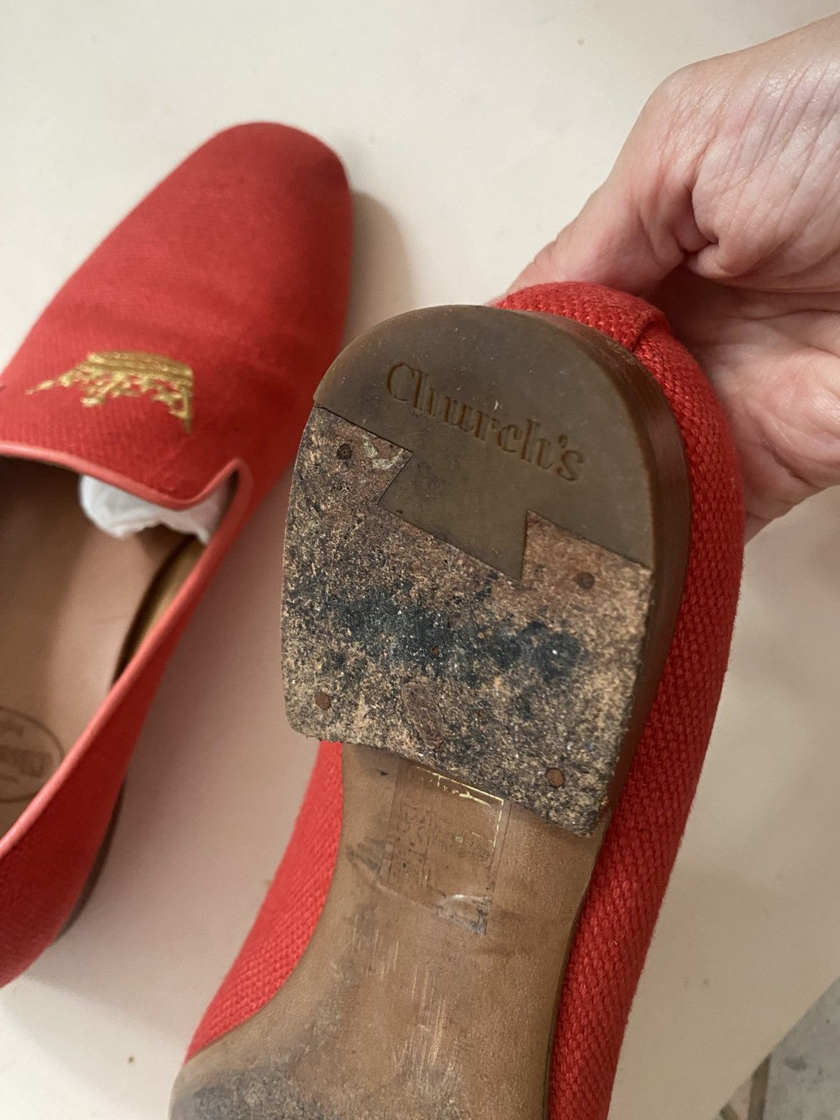 Church's 👑 Church’s linen loafers Size US 6 / IT 36 - 15 Thumbnail