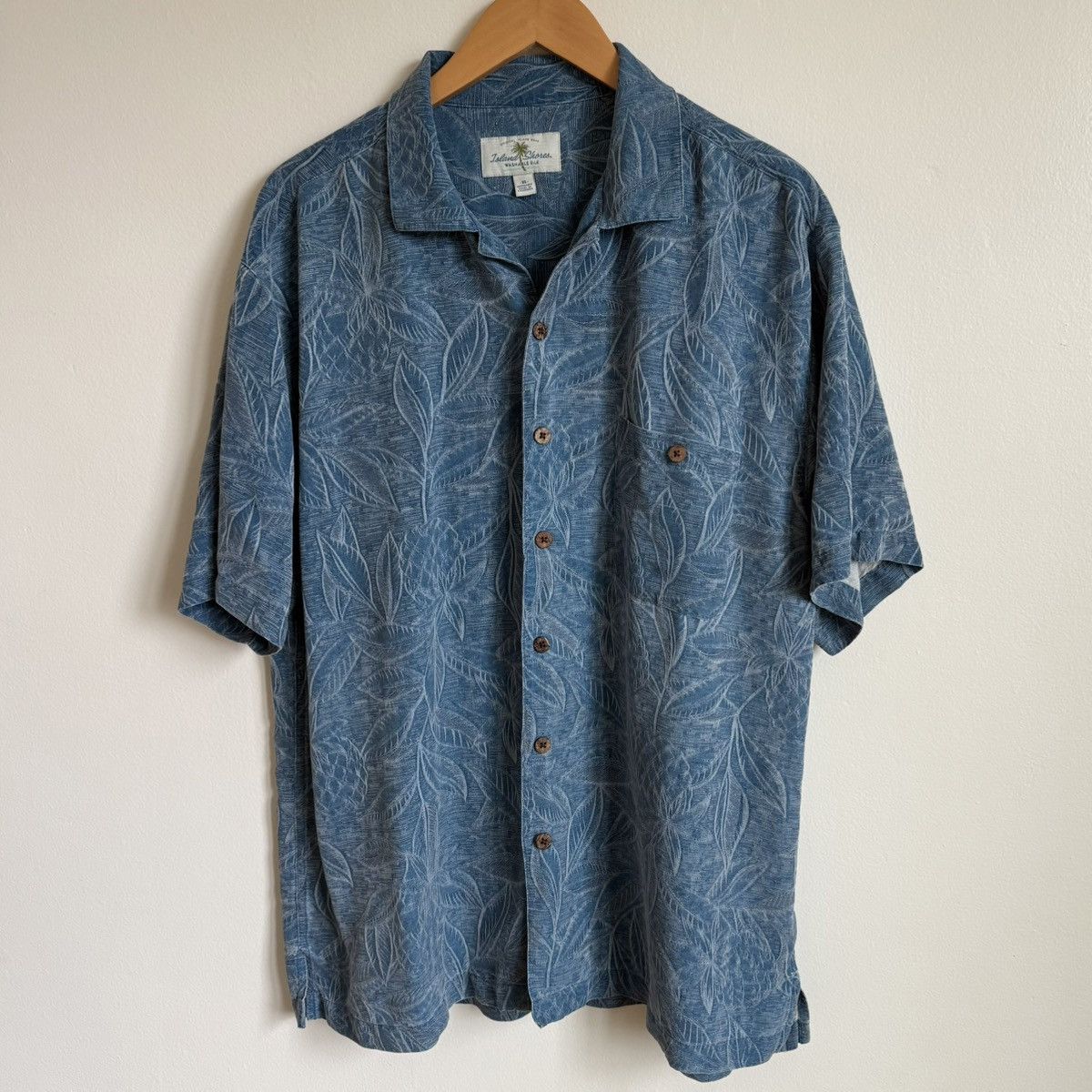 Vintage Vintage Island Shores Washable Silk Hawaiian Shirt Size XL Size US XL / EU 56 / 4 - 2 Thumbnail