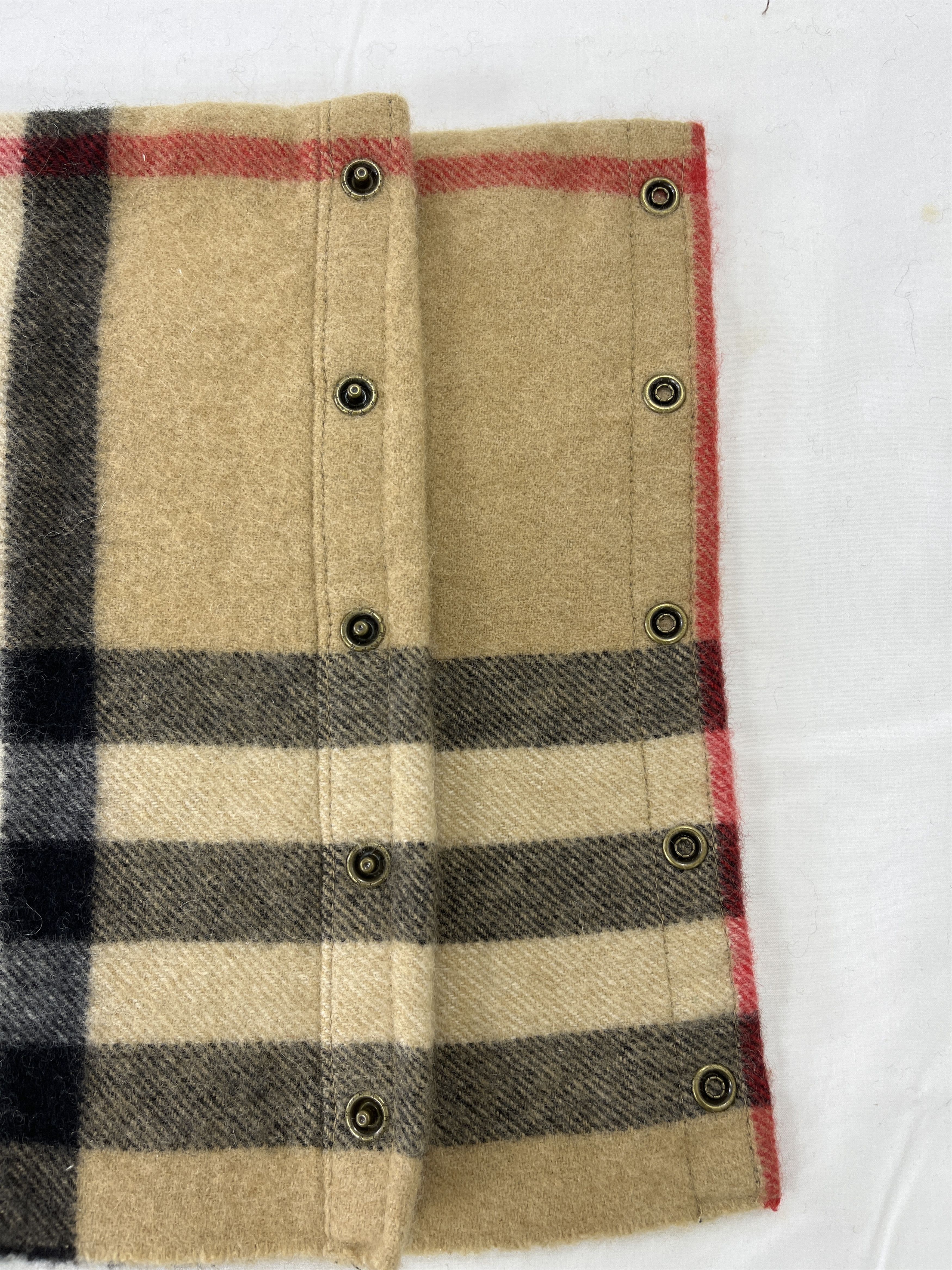 Burberry × Vintage Burberry Cashmere Snood T078 Size ONE SIZE - 3 Thumbnail