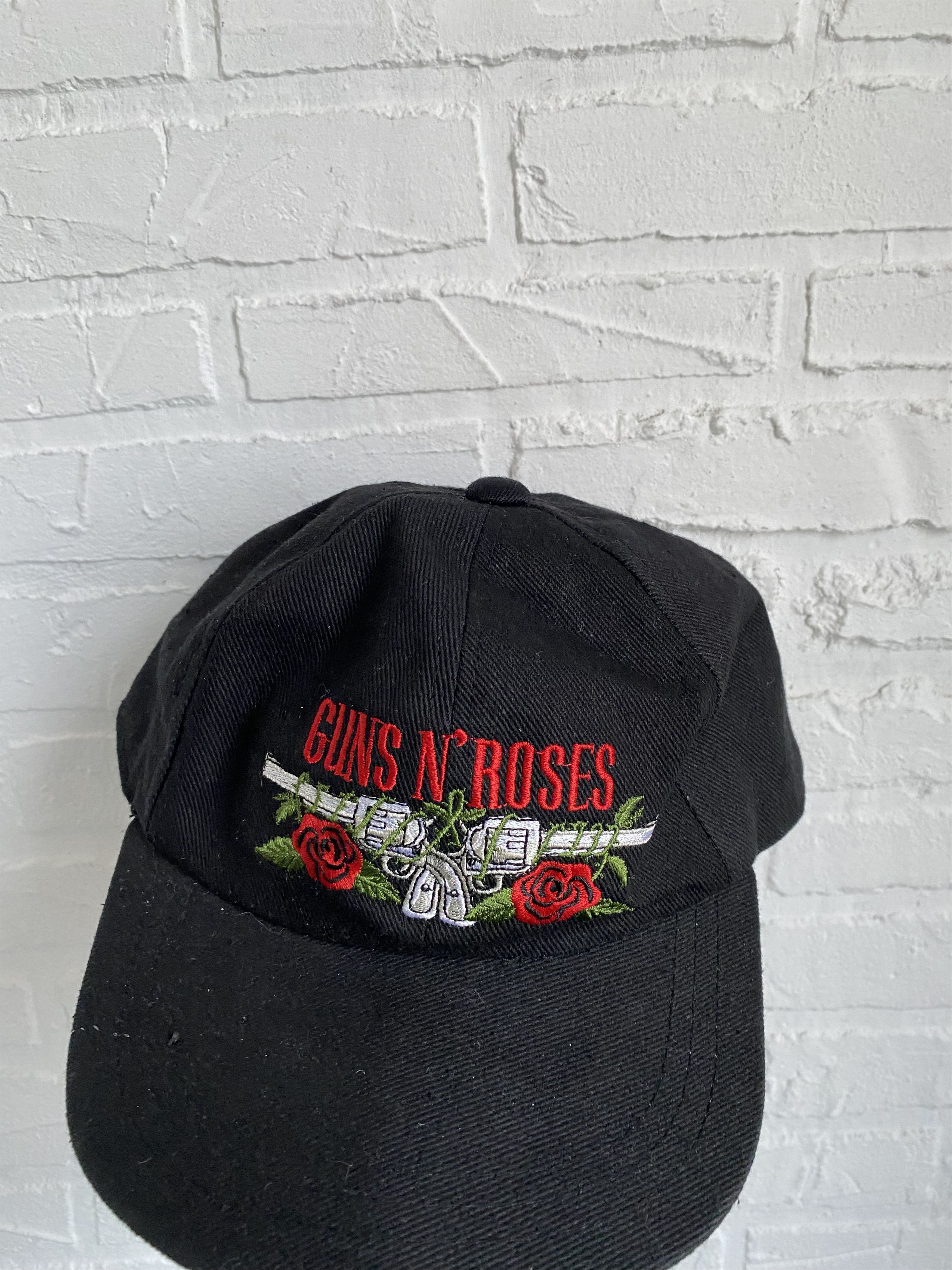 Band Tees × Vintage Vintage 90s Guns N' Roses rock metal cap Size ONE SIZE - 2 Thumbnail
