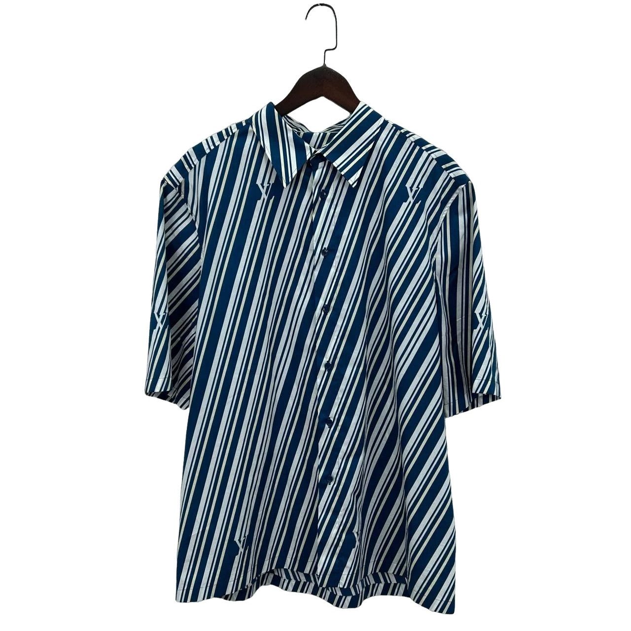 Louis Vuitton Louis Vuitton Striped Shirt Size L Size US L / EU 52-54 / 3 - 1 Thumbnail