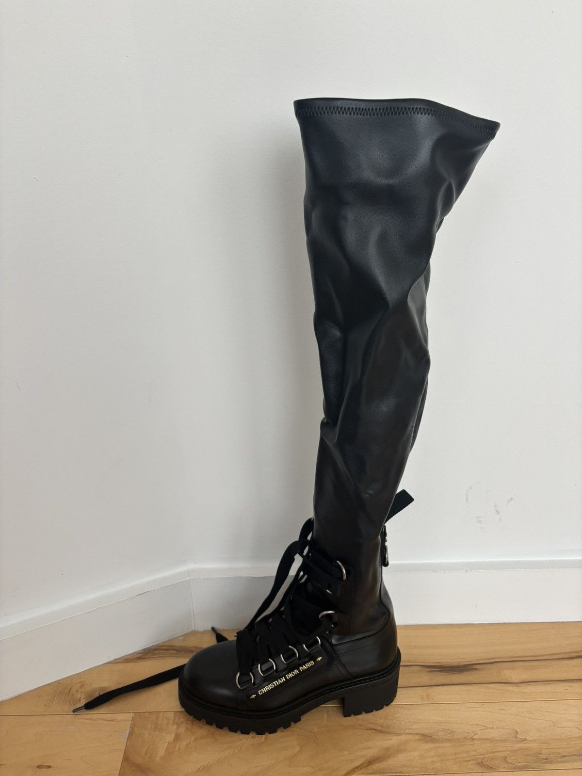 Dior Dior D Fight Combat Boots Size US 7 / IT 37 - 3 Thumbnail