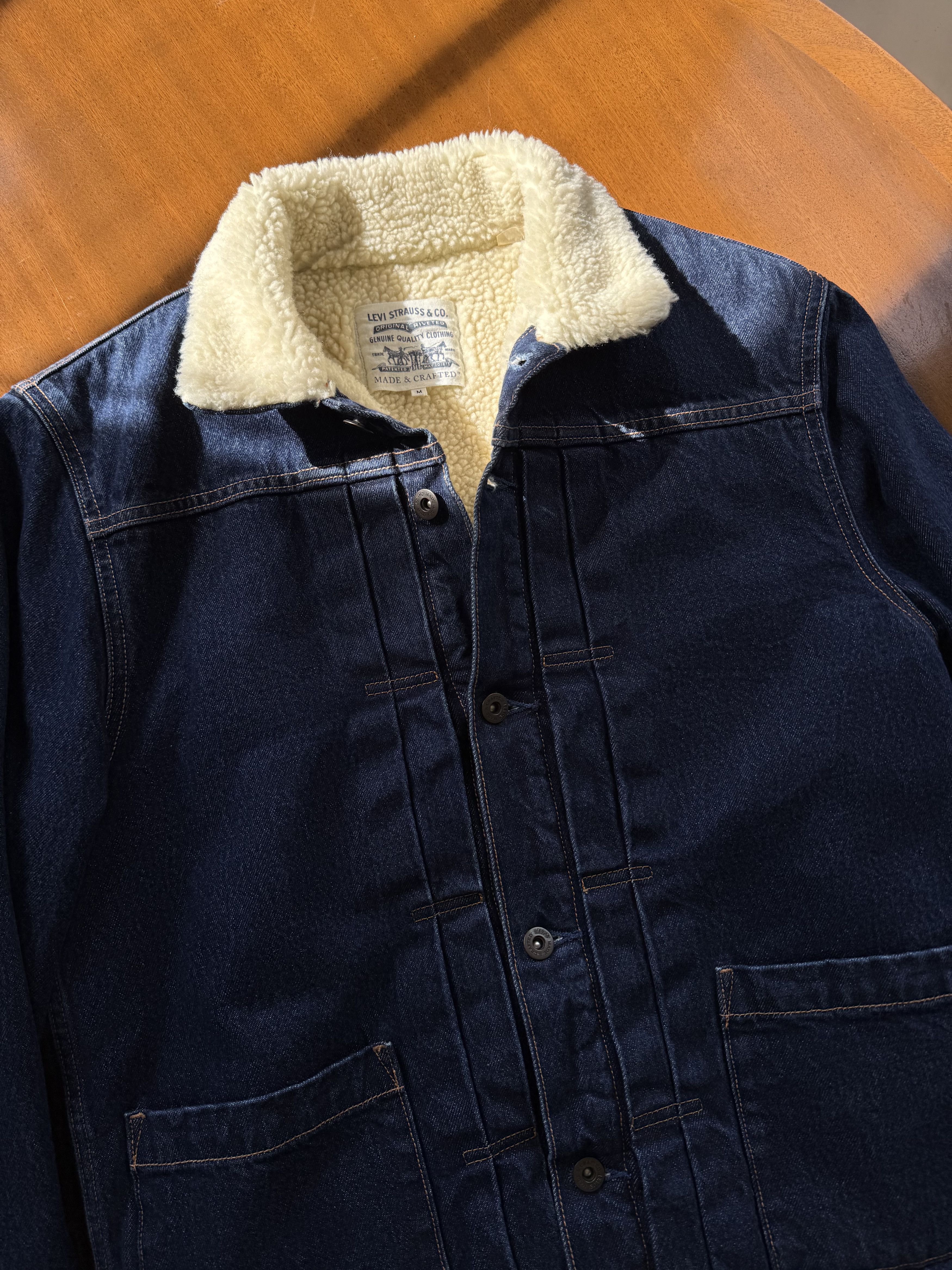 Levi's Made & Crafted LEVIS MADE & CRAFTED TYPE II SHERPA TRUCKER JACKET Size US M / EU 48-50 / 2 - 3 Thumbnail