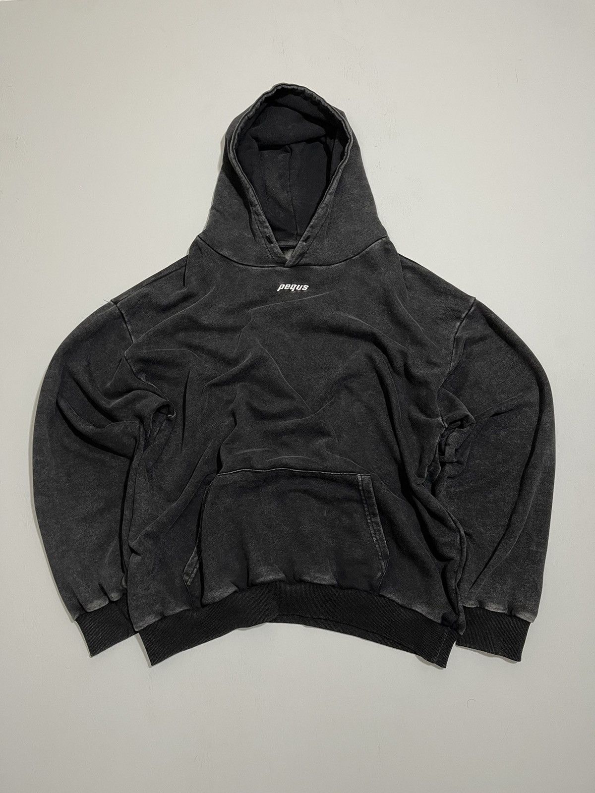 Archival Clothing Archive Washed Oversized Hoodie Kanye West Opium ...