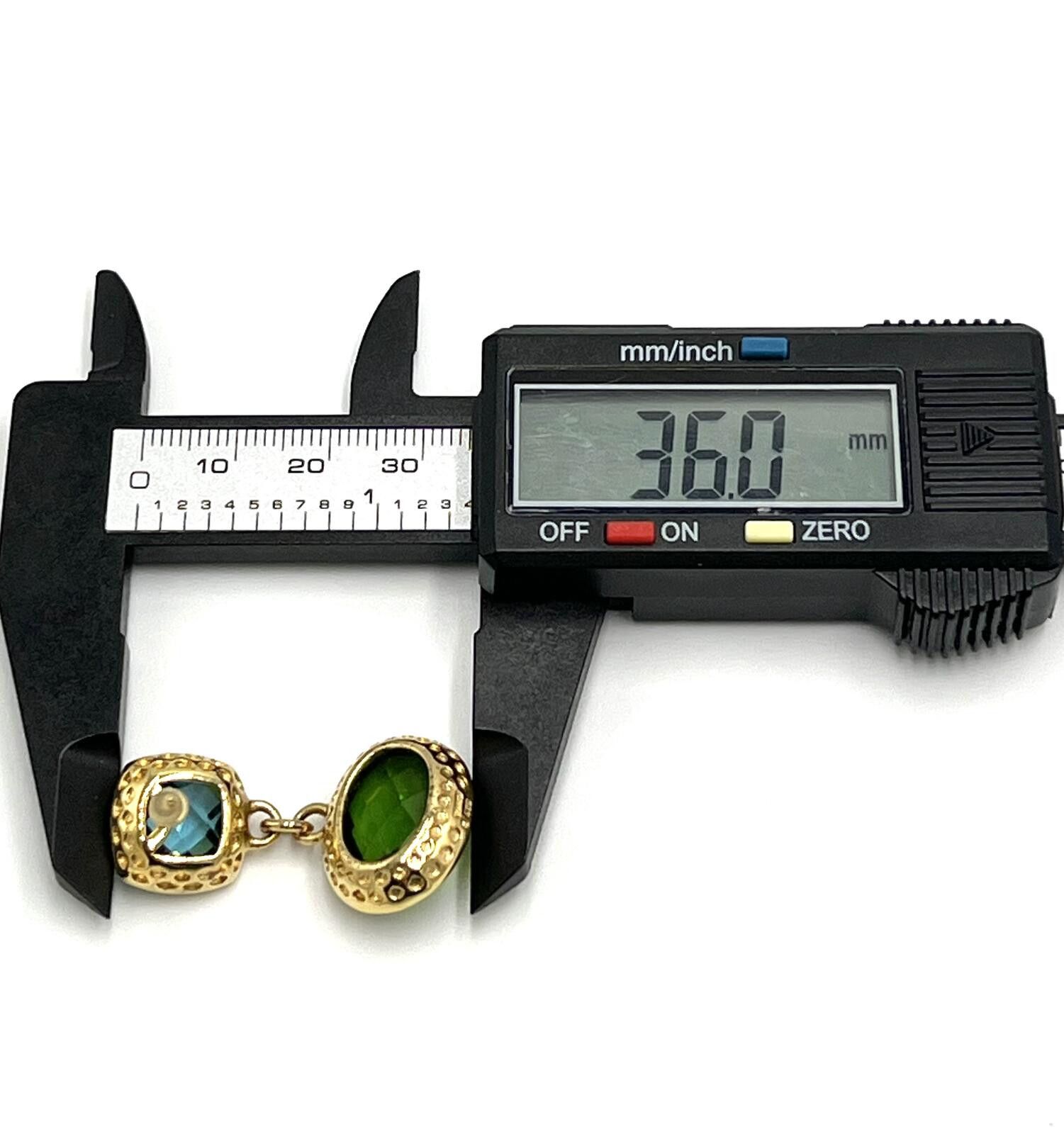 Other Ross Simons Gold-Over-Sterling Silver Emerald Aquamarine Set Size ONE SIZE - 6 Thumbnail