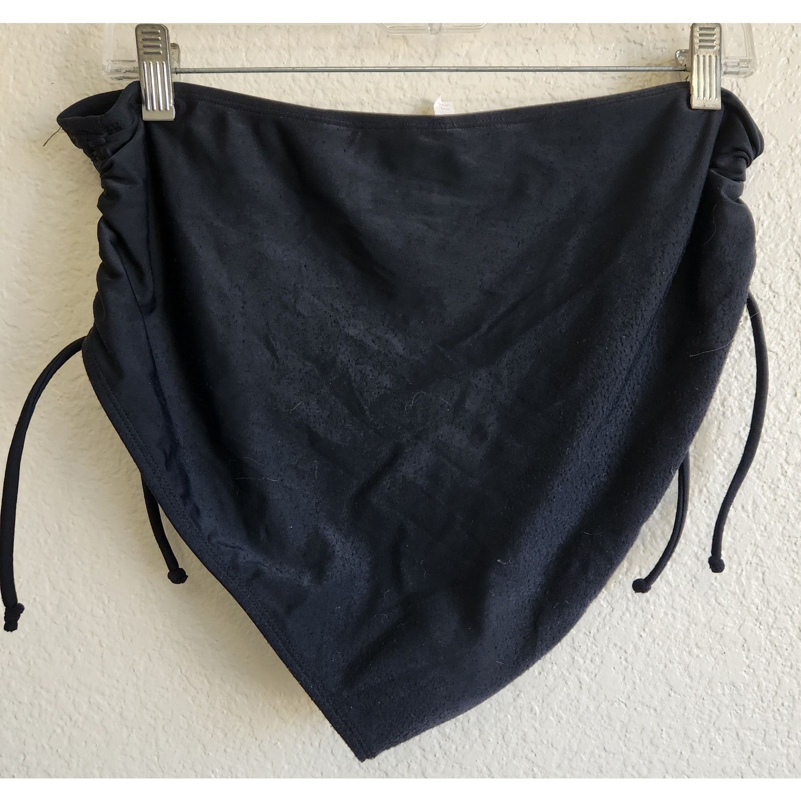 Other SO Black Ruched Sides Highwaisted Bikini Bottoms XXL Lined Size 40" / US 18 - 3 Thumbnail