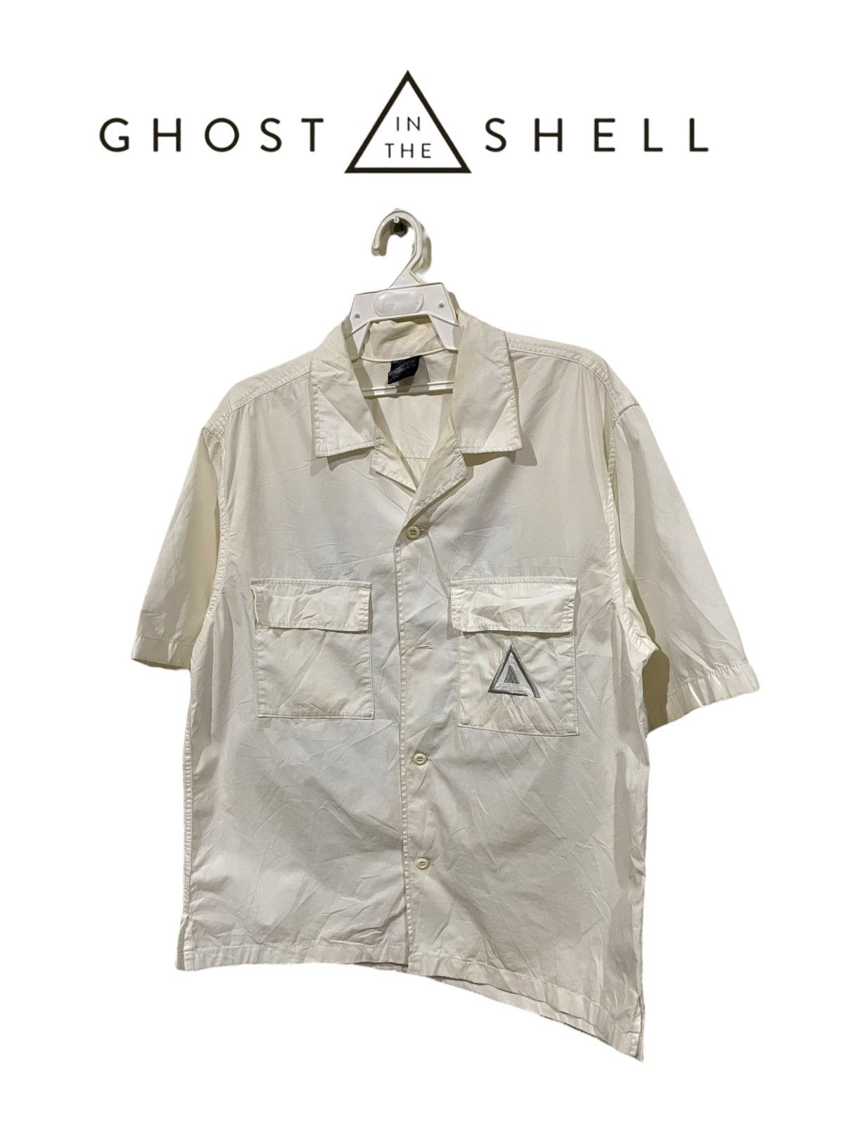 Anime Ghost In The Shell Ripstop Distressed Shirts Size US L / EU 52-54 / 3 - 7 Thumbnail