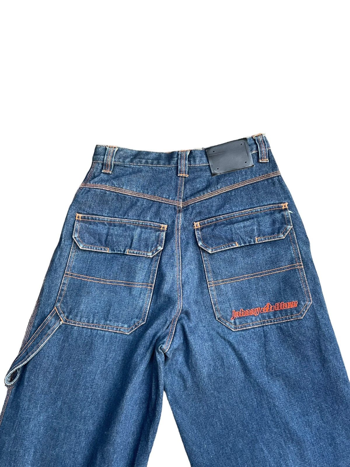JNCO Johnny Blaze Baggy Denim Size US 30 / EU 46 - 8 Thumbnail