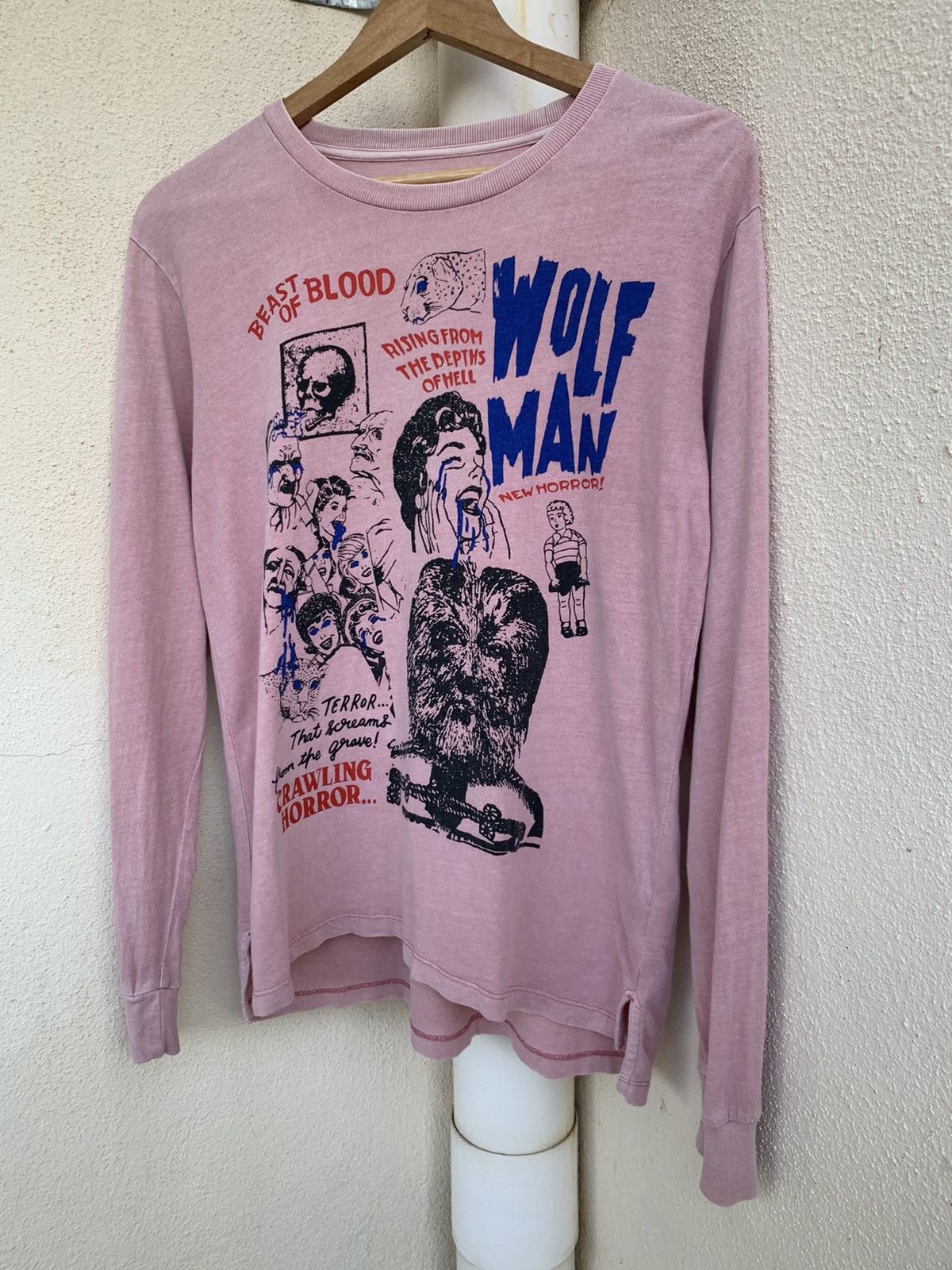 Band Tees Horror Wolf Man Tshirt Size US S / EU 44-46 / 1 - 4 Thumbnail