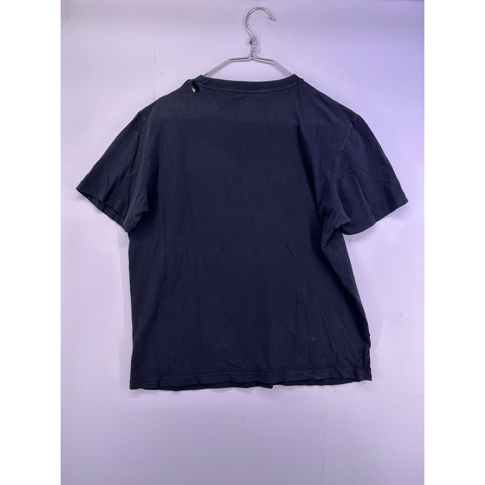 Kappa Kappa Black Tshirt Rough Worn In Size XL Size US XL / EU 56 / 4 - 8 Thumbnail