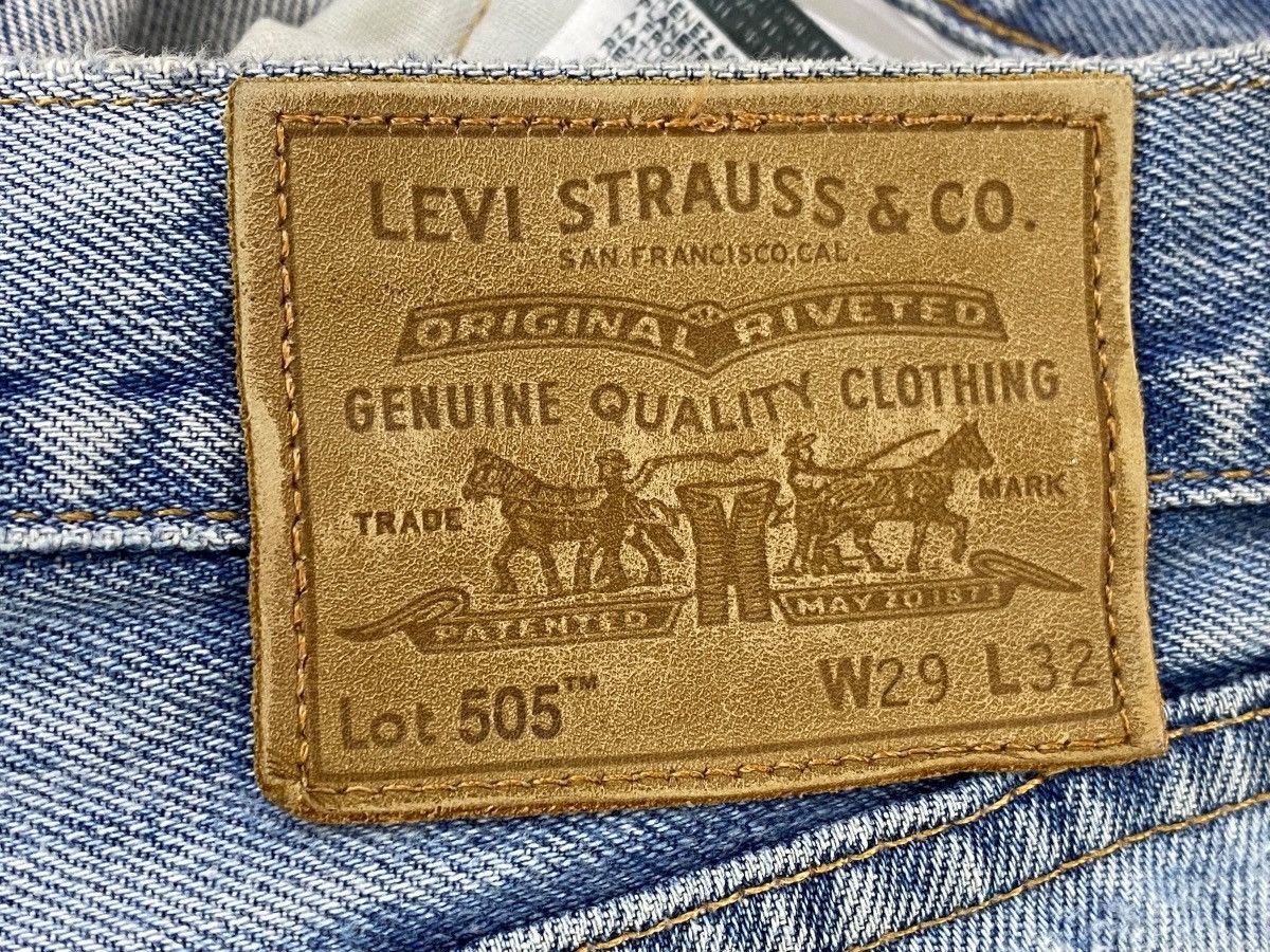 Levi's Levi’s Acid Blue Wash Straight Leg Style Jeans Size US 31 - 10 Thumbnail