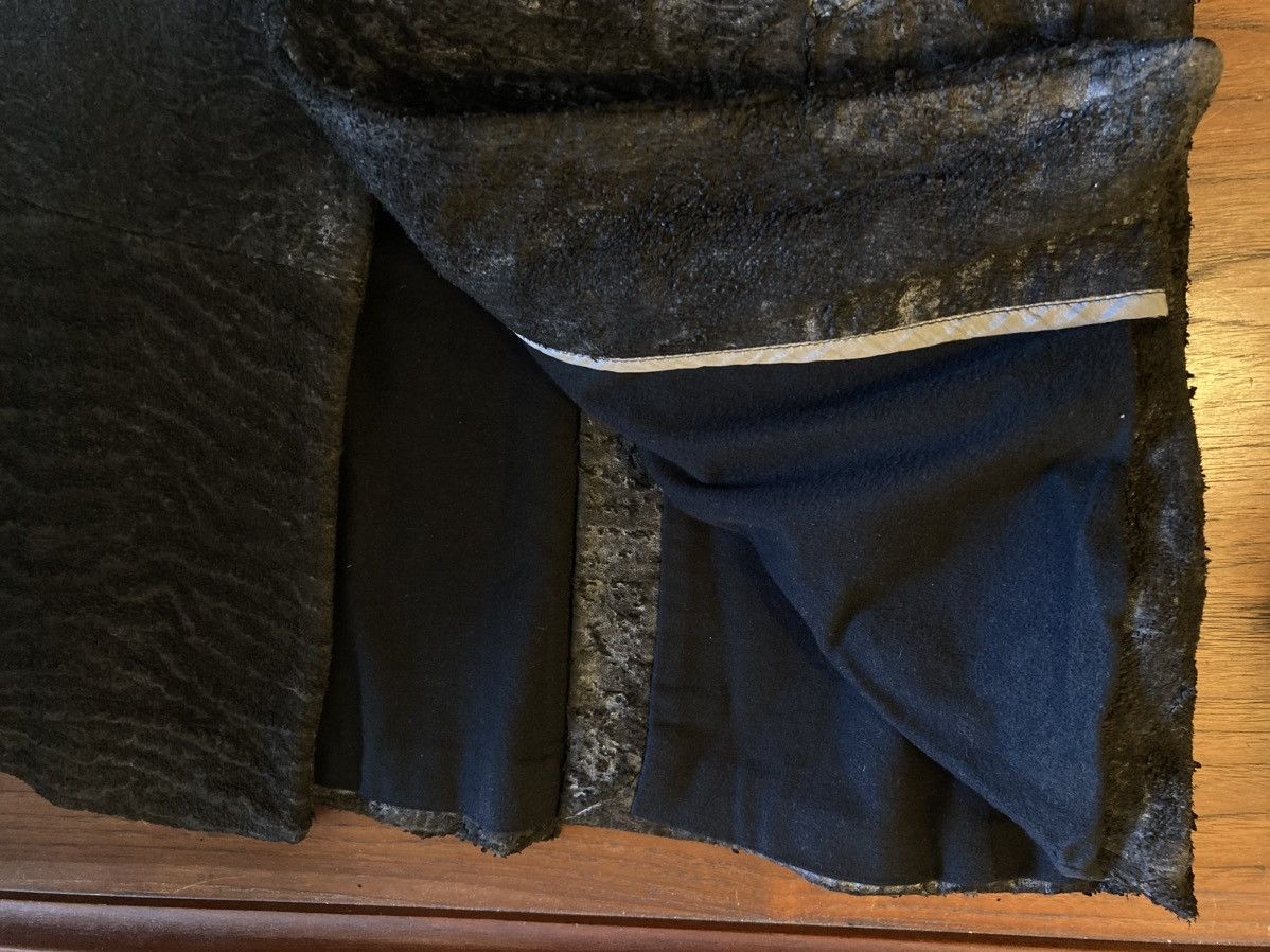 Carol Christian Poell GRAIL LM1550 WILD Cracked Leather Coat Size US L / EU 52-54 / 3 - 15 Thumbnail