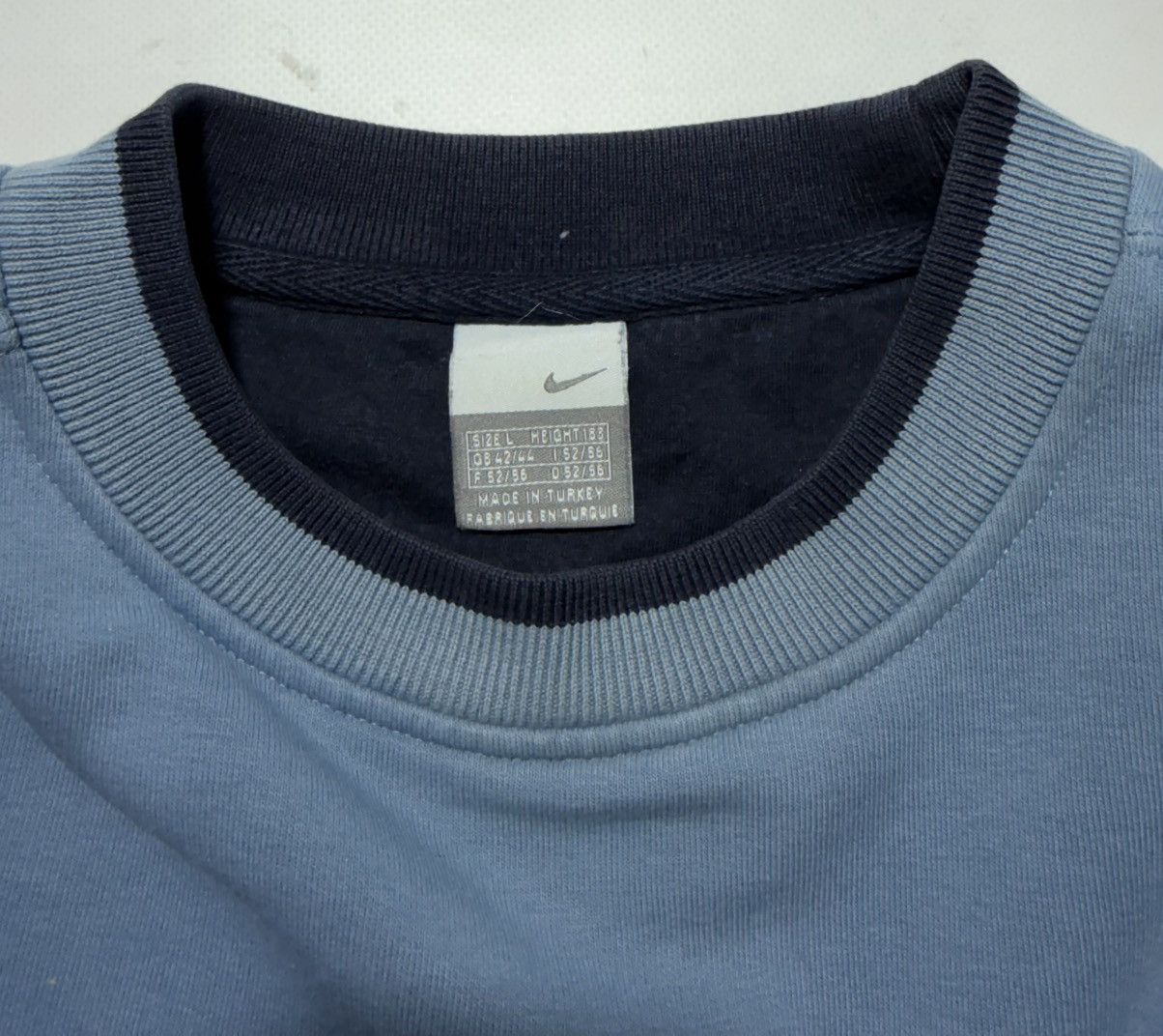 Nike Vintage 90s Nike Central Logo Sweatshirt Size US L / EU 52-54 / 3 - 10 Thumbnail