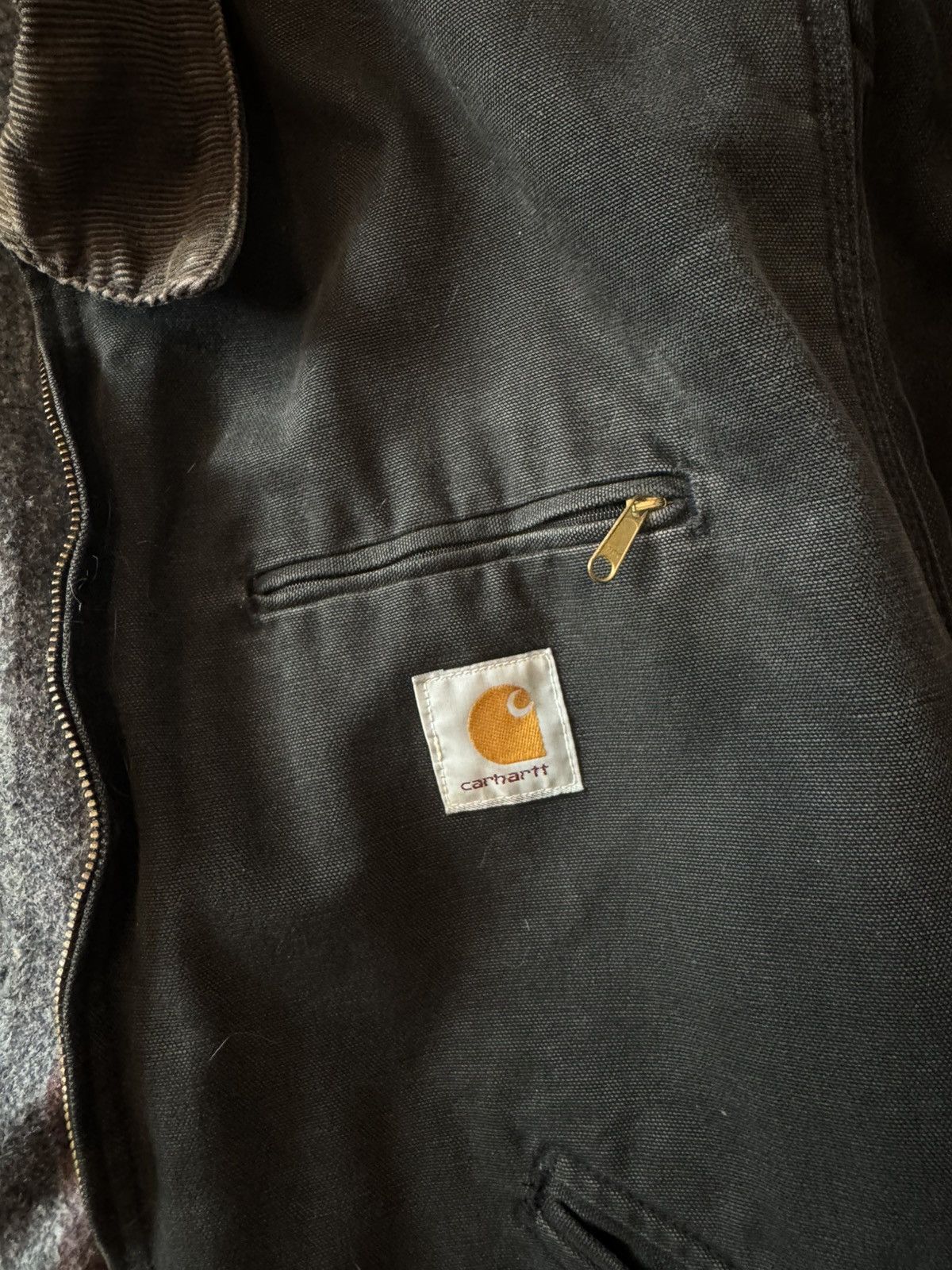 Carhartt Carhartt Black Detroit Jacket Size US L / EU 52-54 / 3 - 5 Thumbnail