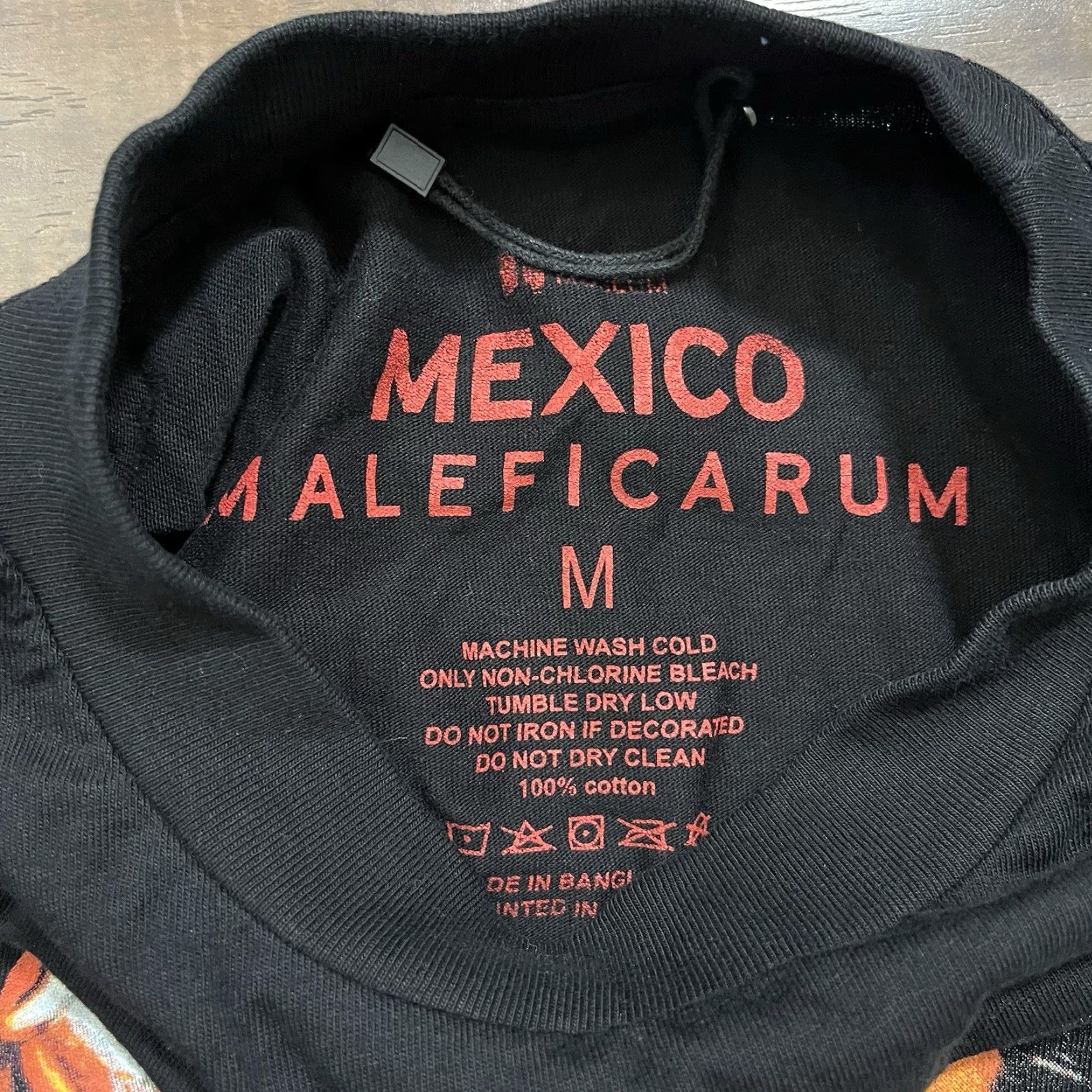 Vintage VINTAGE Mexico Maleficarum T-Shirt Main Selling Point: Horror Movie Promo Long Sleeve Adult M Black 1990s/90s Mexico Mens Size US M / EU 48-50 / 2 - 4 Thumbnail