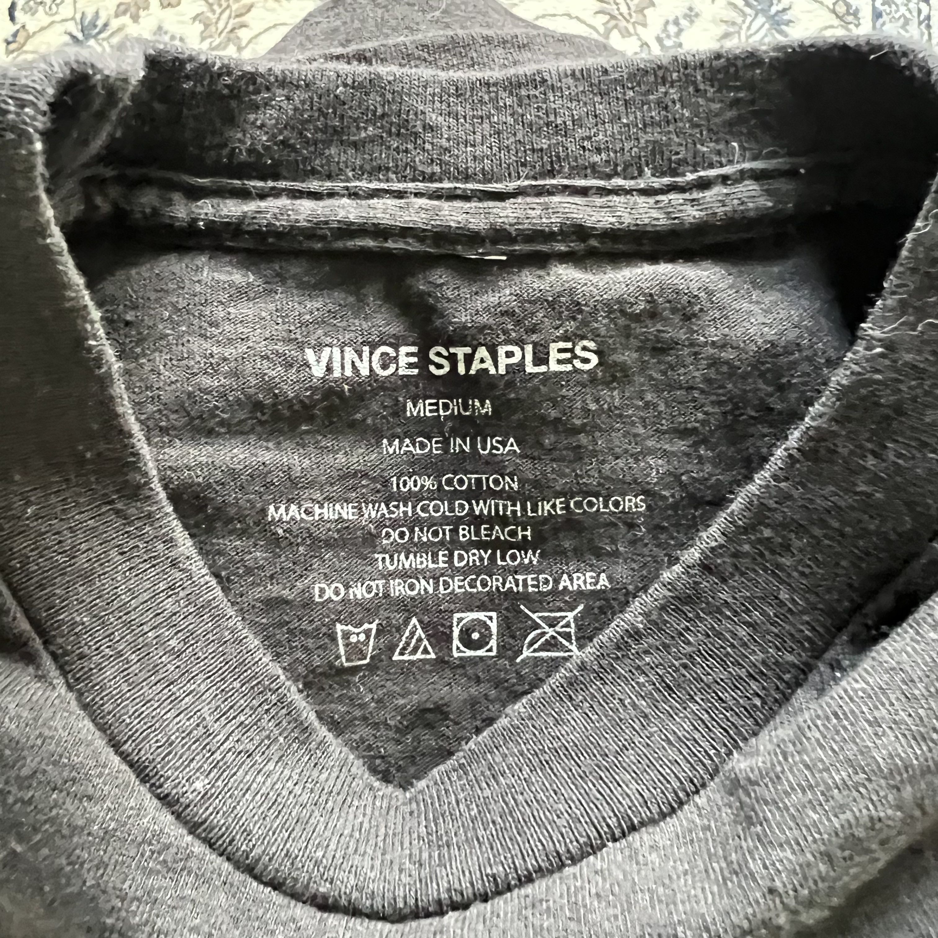Band Tees Vince Staples: A Walk Through Ramona Park Black Tee Size US M / EU 48-50 / 2 - 3 Thumbnail