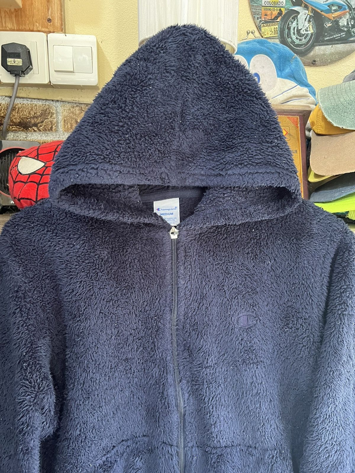 Champion 🔥Vintage Champion Faux Fur Zipper Hoodies Size US S / EU 44-46 / 1 - 3 Thumbnail