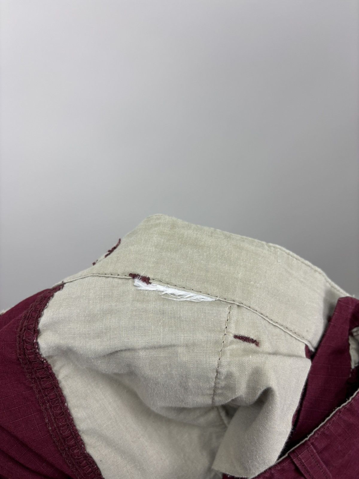 Carhartt Mens cargo pants Carhartt Size 32 Color Burgundy Size US 32 / EU 48 - 9 Thumbnail