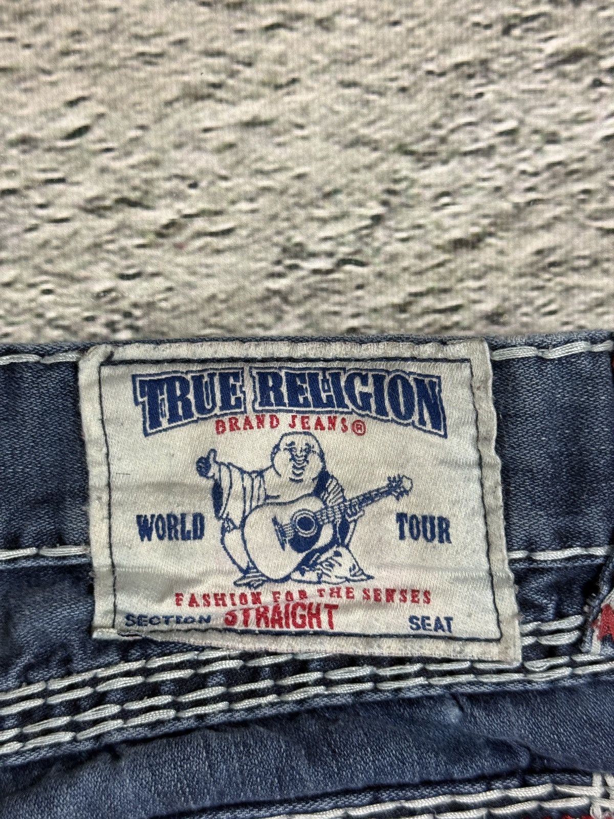 True Religion True Religion jeans vintage straight denim Mega T stitching Size US 38 / EU 54 - 7 Thumbnail