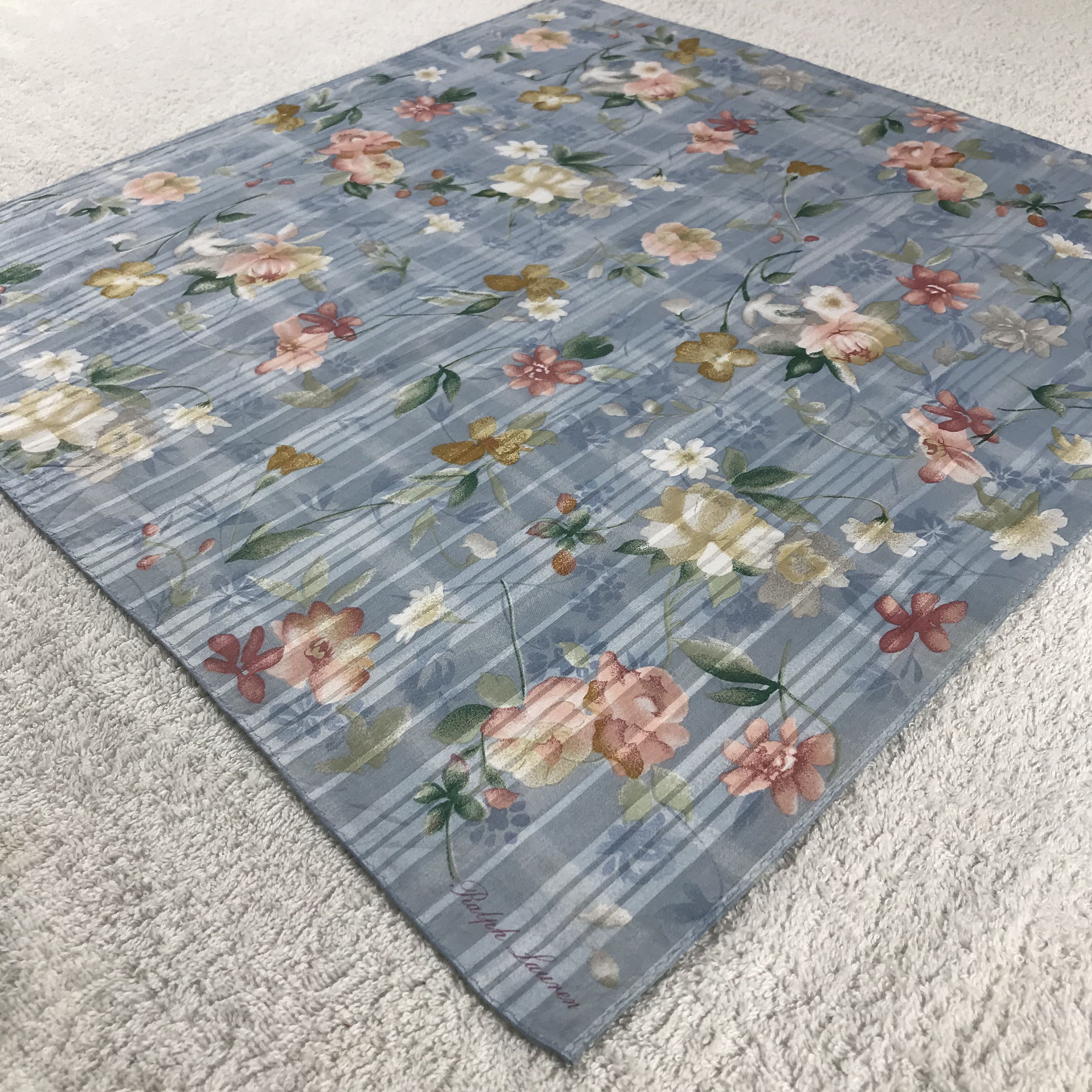 Ralph Lauren × Vintage Ralph Lauren Bandana / Handkerchief / Neckerchief - S139 Size ONE SIZE - 2 Thumbnail