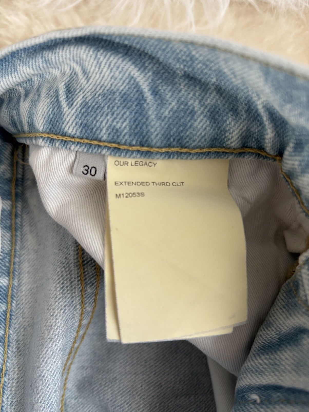 Our Legacy OUR LEGACY EXTENDED THIRD CUT SIZE 30 Size US 30 / EU 46 - 7 Thumbnail