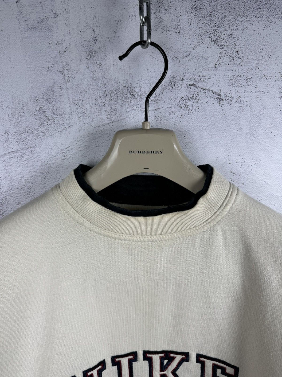 Designer × Vintage Nike vintage spellout sweatshirt Y2K Drill Style size L Size US L / EU 52-54 / 3 - 6 Thumbnail