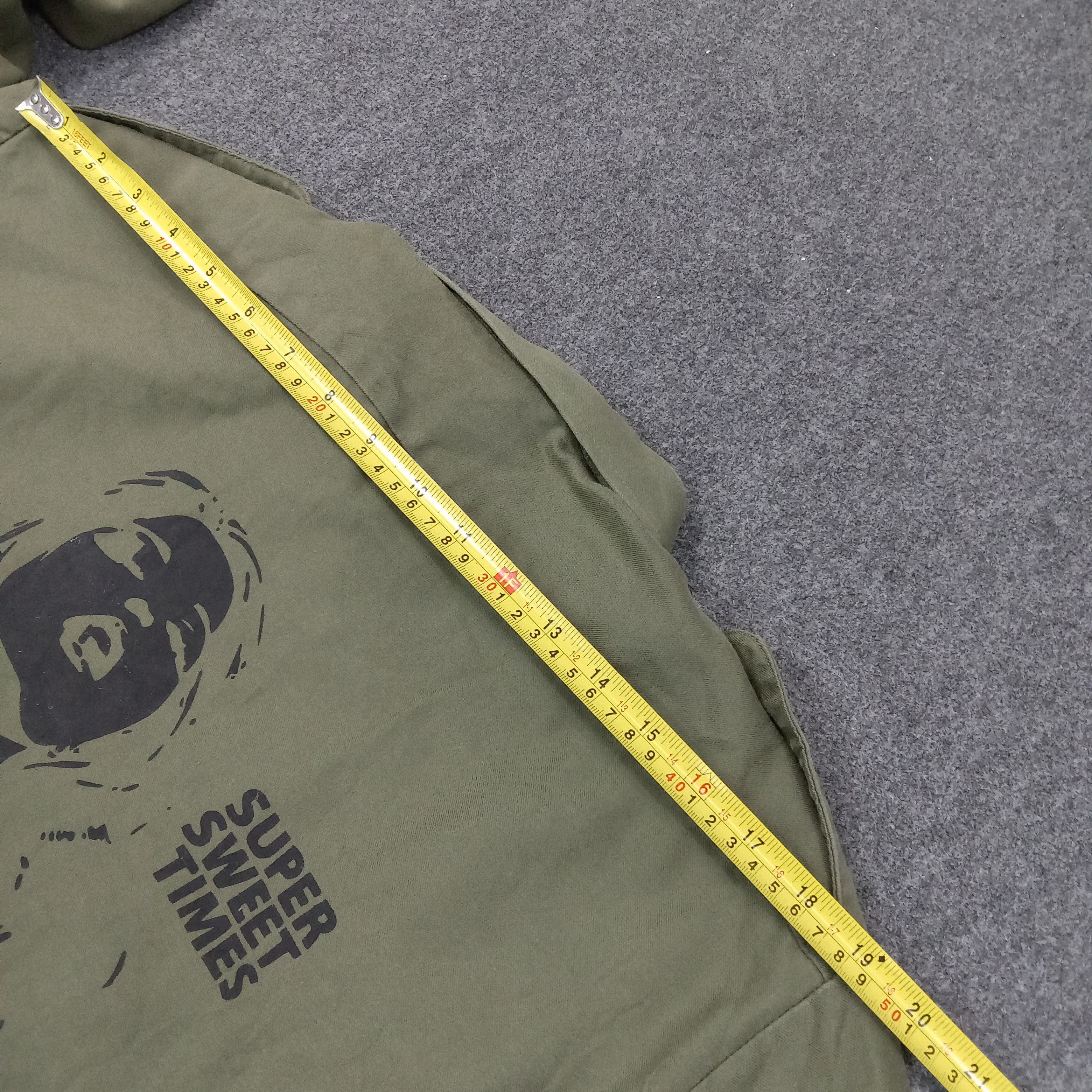 Vintage Germany Army Super Sweet Times Custom Shirt C223N55 Size US XL / EU 56 / 4 - 6 Thumbnail