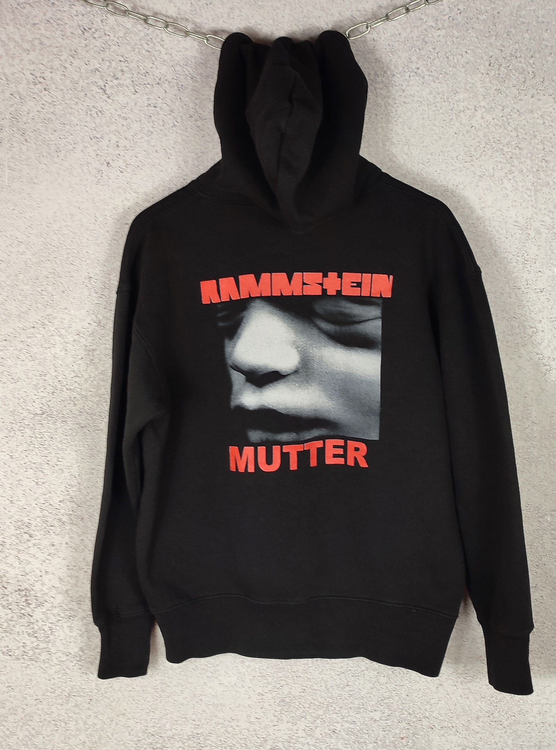 Band Tees Vintage Rammstein Band Hoodie Mutter 2001 Album Rare y2k Size US M / EU 48-50 / 2 - 1 Thumbnail