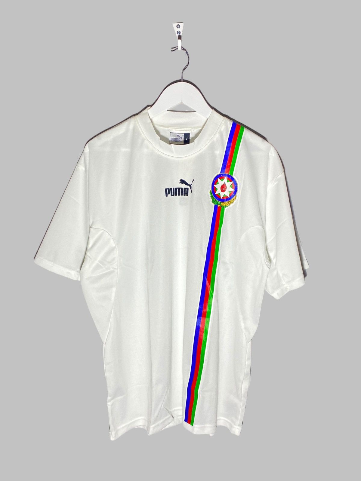 Puma × Vintage NWT Puma Vintage Azerbaijan Football Shirt Size US L / EU 52-54 / 3 - 1 Thumbnail