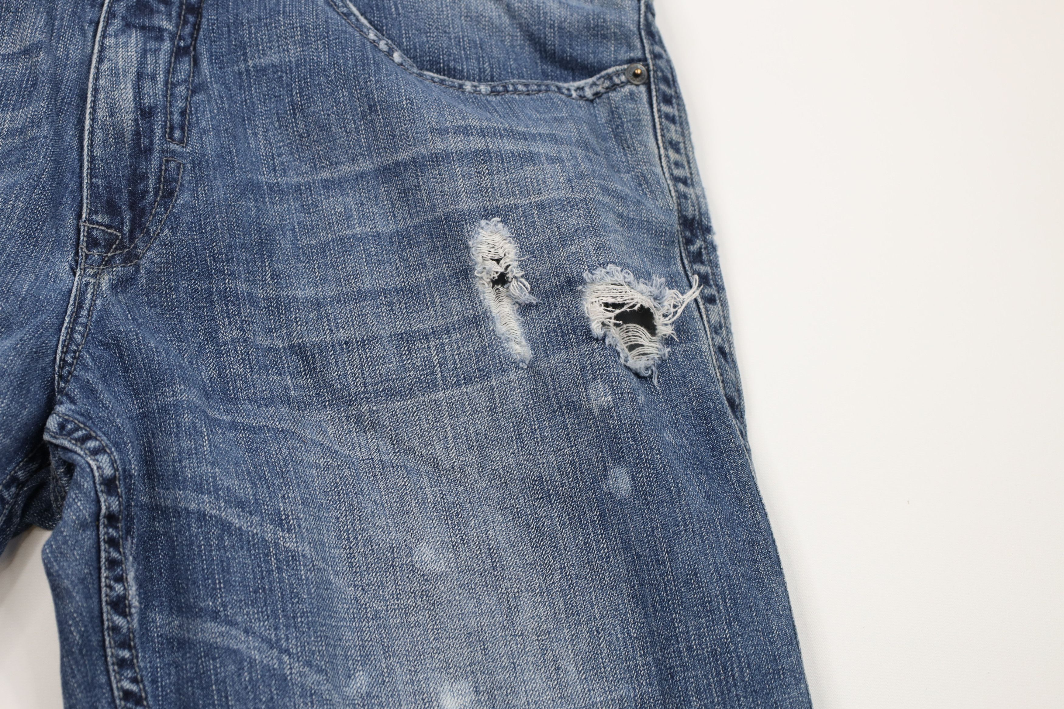 Rocawear Vintage Rocawear Baggy Wide Leg Denim Jeans Blue Cotton Size US 34 / EU 50 - 6 Thumbnail