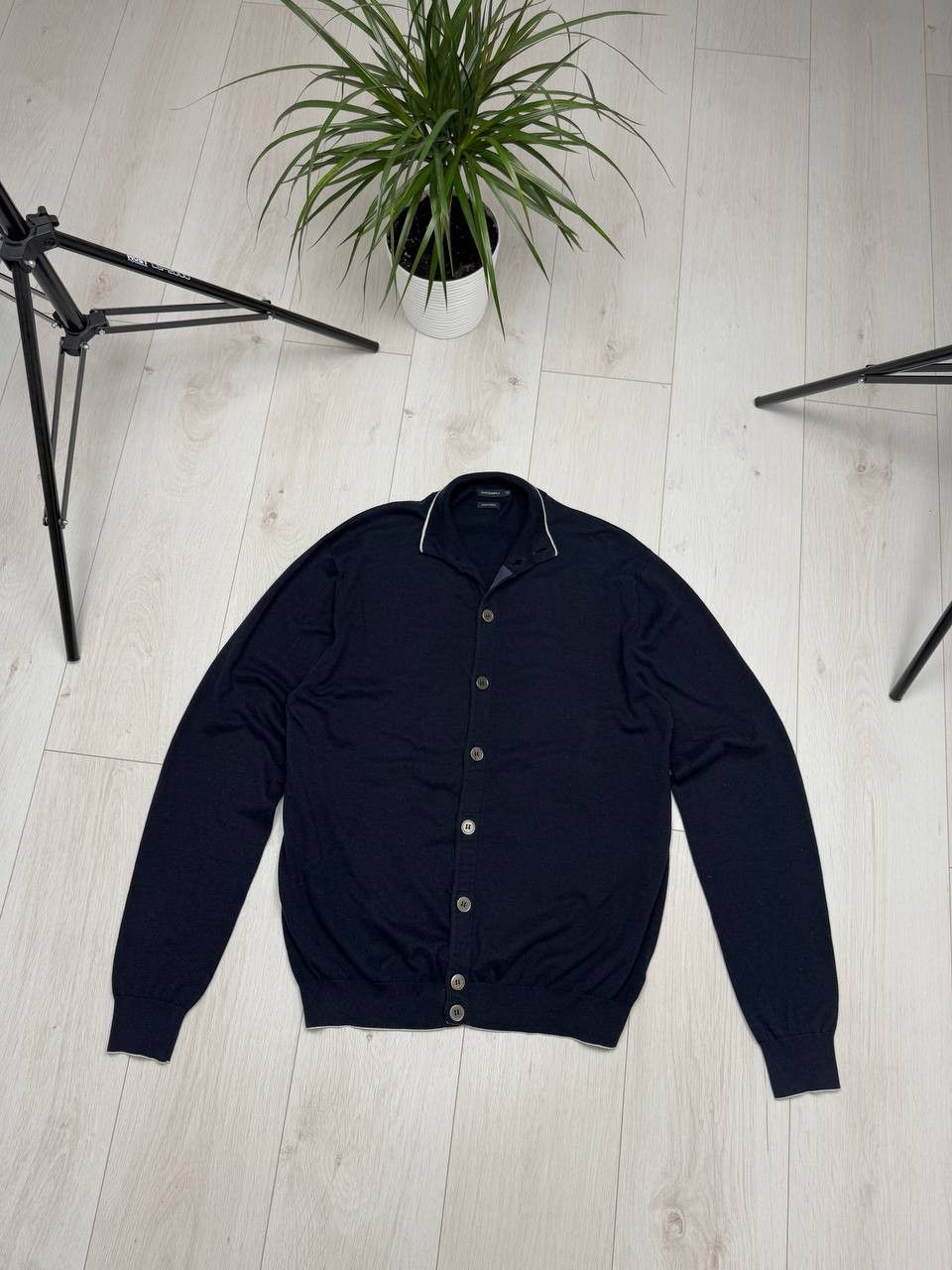 Suitsupply Suitsupply cotton men’s cardigan XL Size US XL / EU 56 / 4 - 1 Thumbnail
