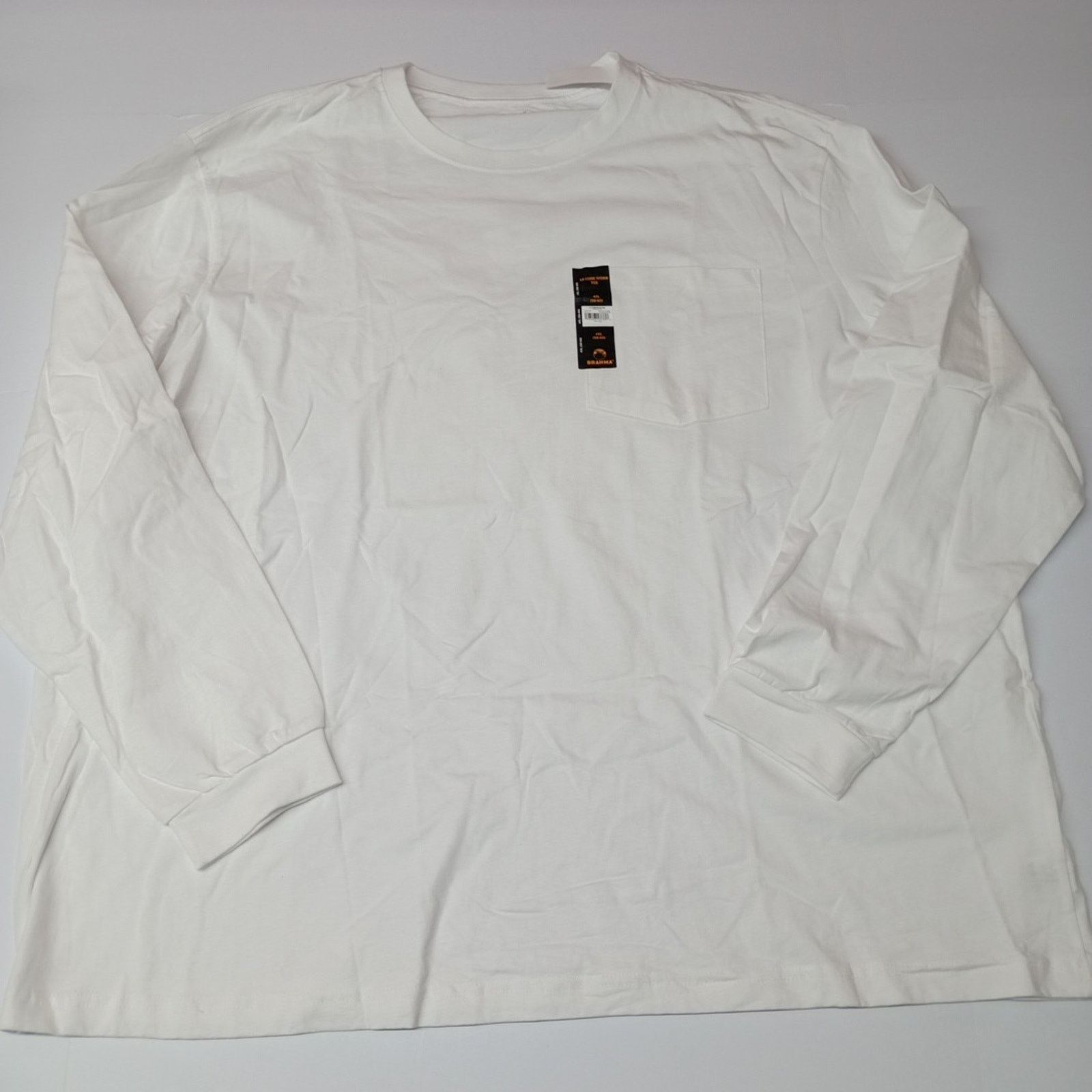 Other 2 Brahma Work T-Shirt 4XL 58-60 White And Gray Pocket Tee Size US XXL / EU 58 / 5 - 10 Thumbnail