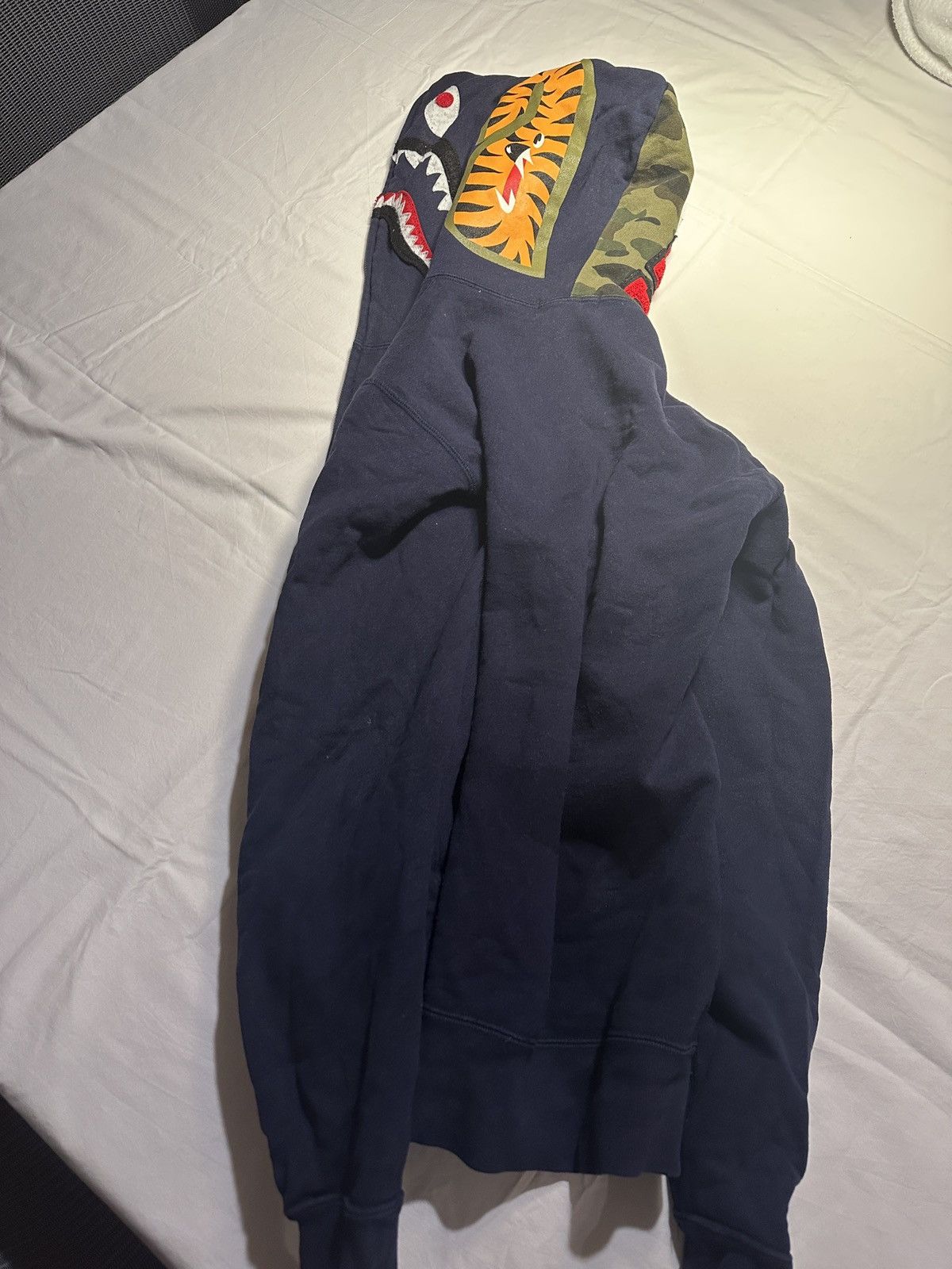 Bape 1st Camo Shark Full Zip Hoodie Size US L / EU 52-54 / 3 - 4 Thumbnail