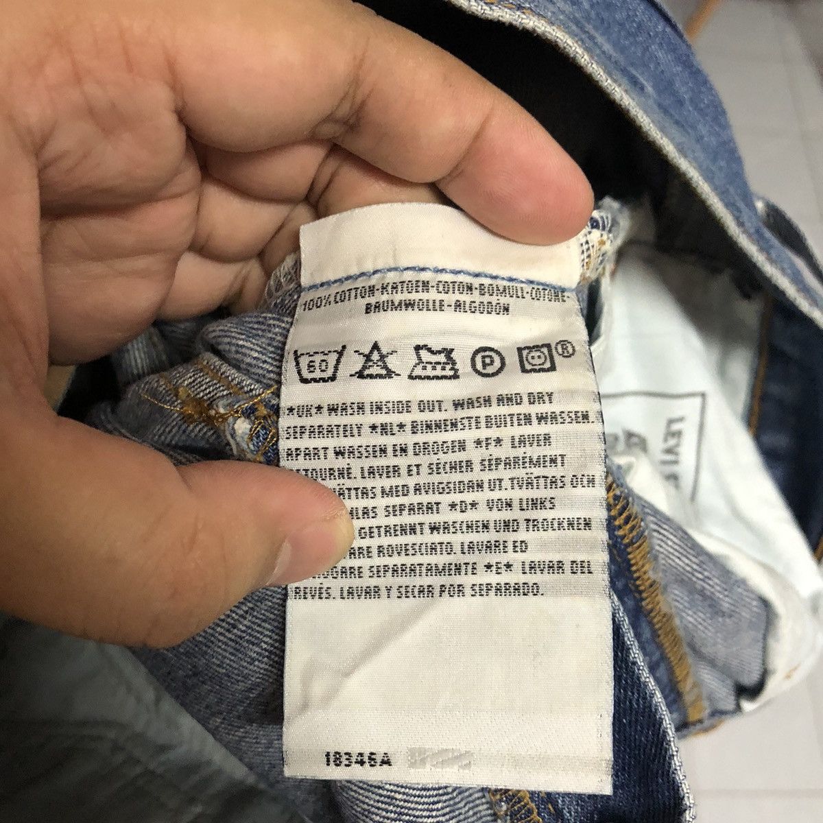 Levi's Levis 535 Blue Denim jeans Pants #A2600 Size US 30 / EU 46 - 19 Thumbnail