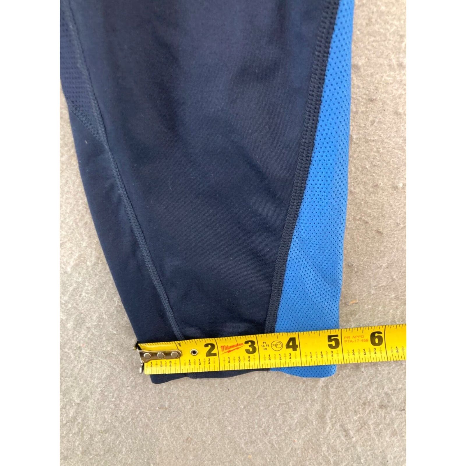 Nike Nike Dri-Fit Womens Pants XS Blue Stretch Athletic Size 26" / US 2 / IT 38 - 6 Thumbnail