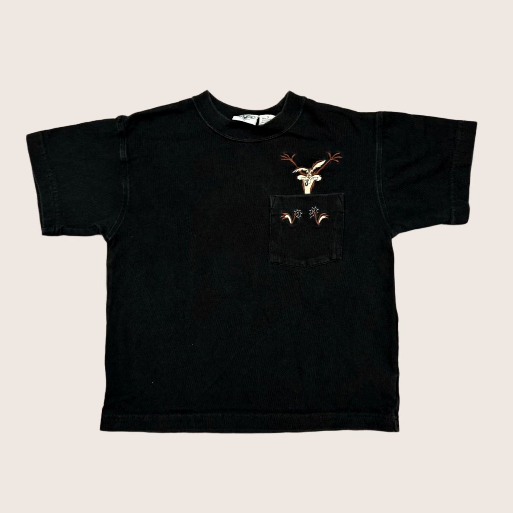 Vintage VINTAGE Looney Tunes Shirt Womens S Black Short Sleeve T-Shirt Y2k 90s Cartoon Tweety Bugs Bunny Wile E Cayote Size S / US 4 / IT 40 - 1 Thumbnail