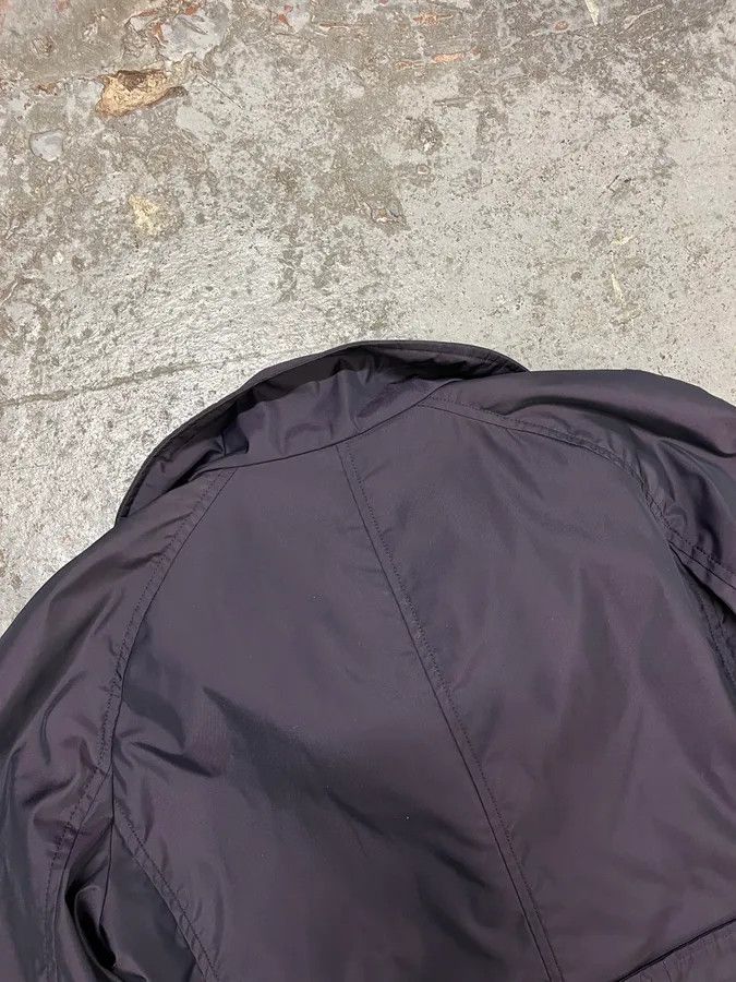 Armani Collezioni AW2010 Armani Collezioni Dark Purple Asymmetrical Light Trench Coat Size US S / EU 44-46 / 1 - 8 Thumbnail